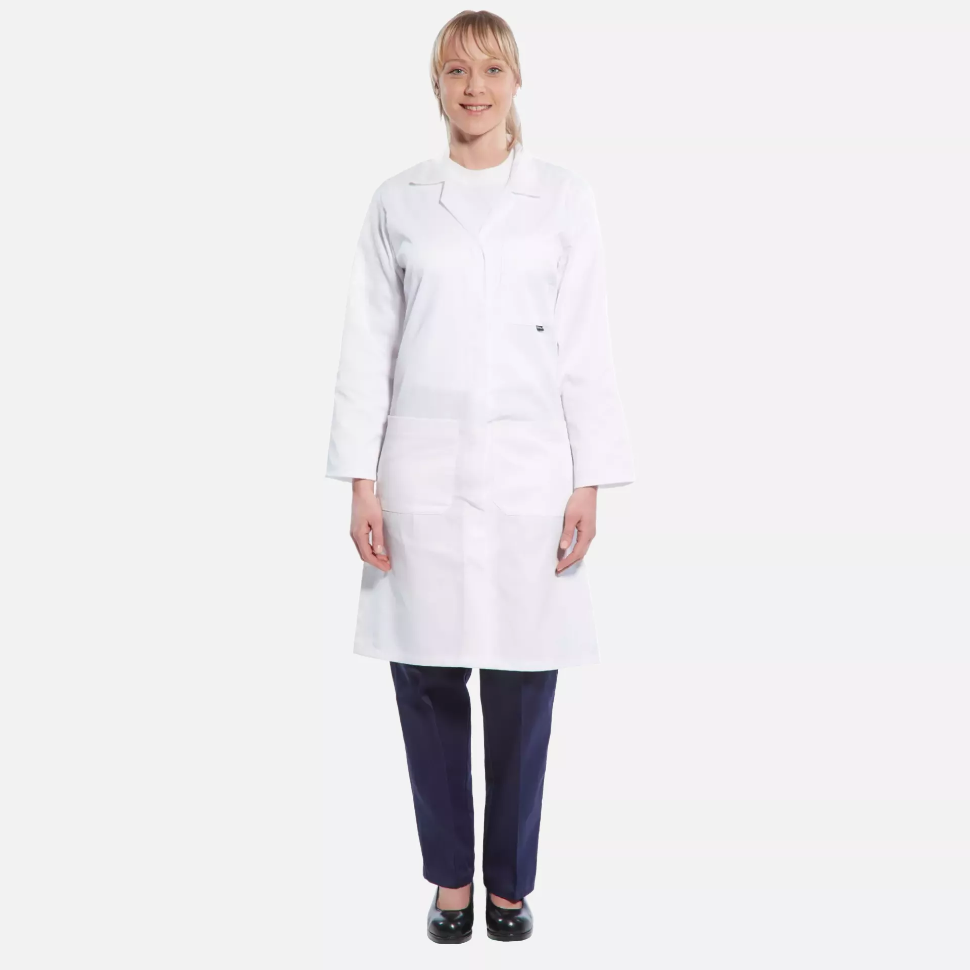 Portwest LW63WHR, Women's Standard Coat, White, image 3