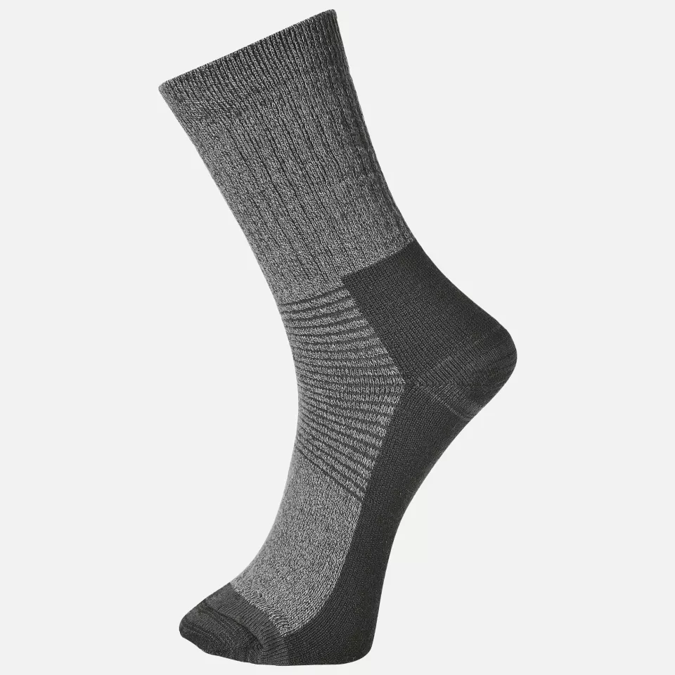 Portwest SK11GRR, Thermal Sock, Grey, image 1, gallery thumbnail