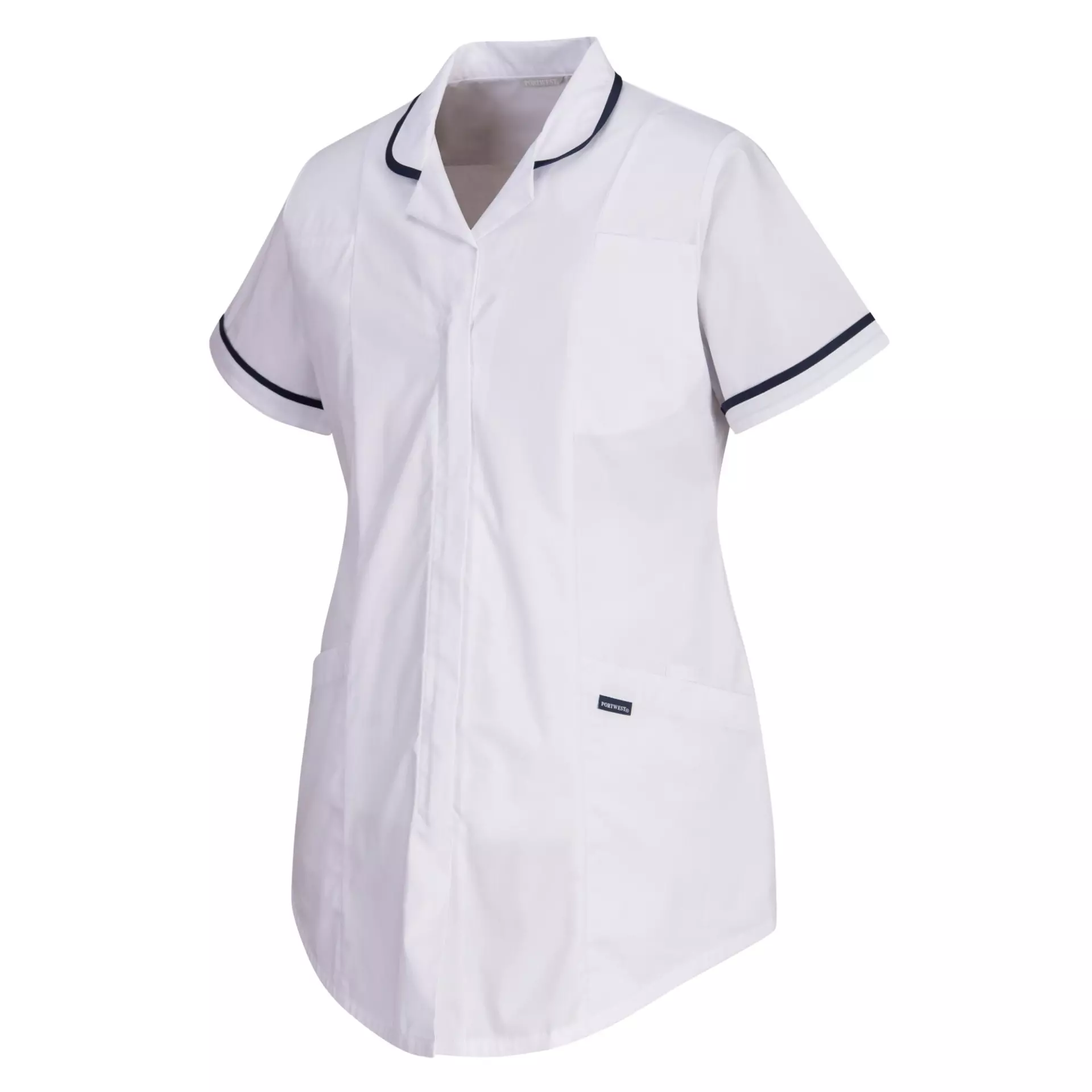 Portwest LW18WHR, Stretch Maternity Tunic, White, image 4