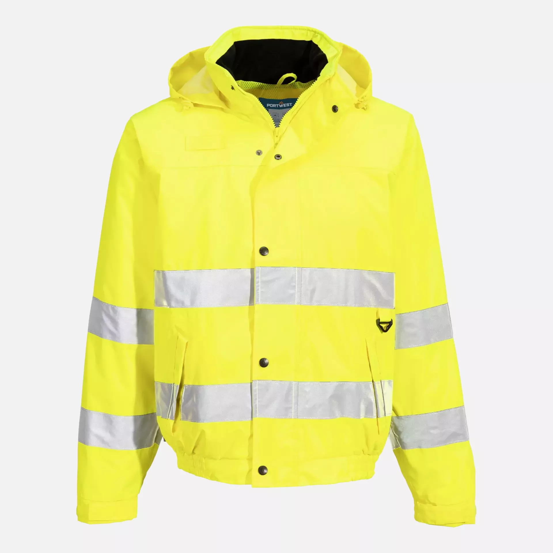 Portwest S161YER, Hi-Vis Rain Lite Bomber Jacket, Yellow, image 3