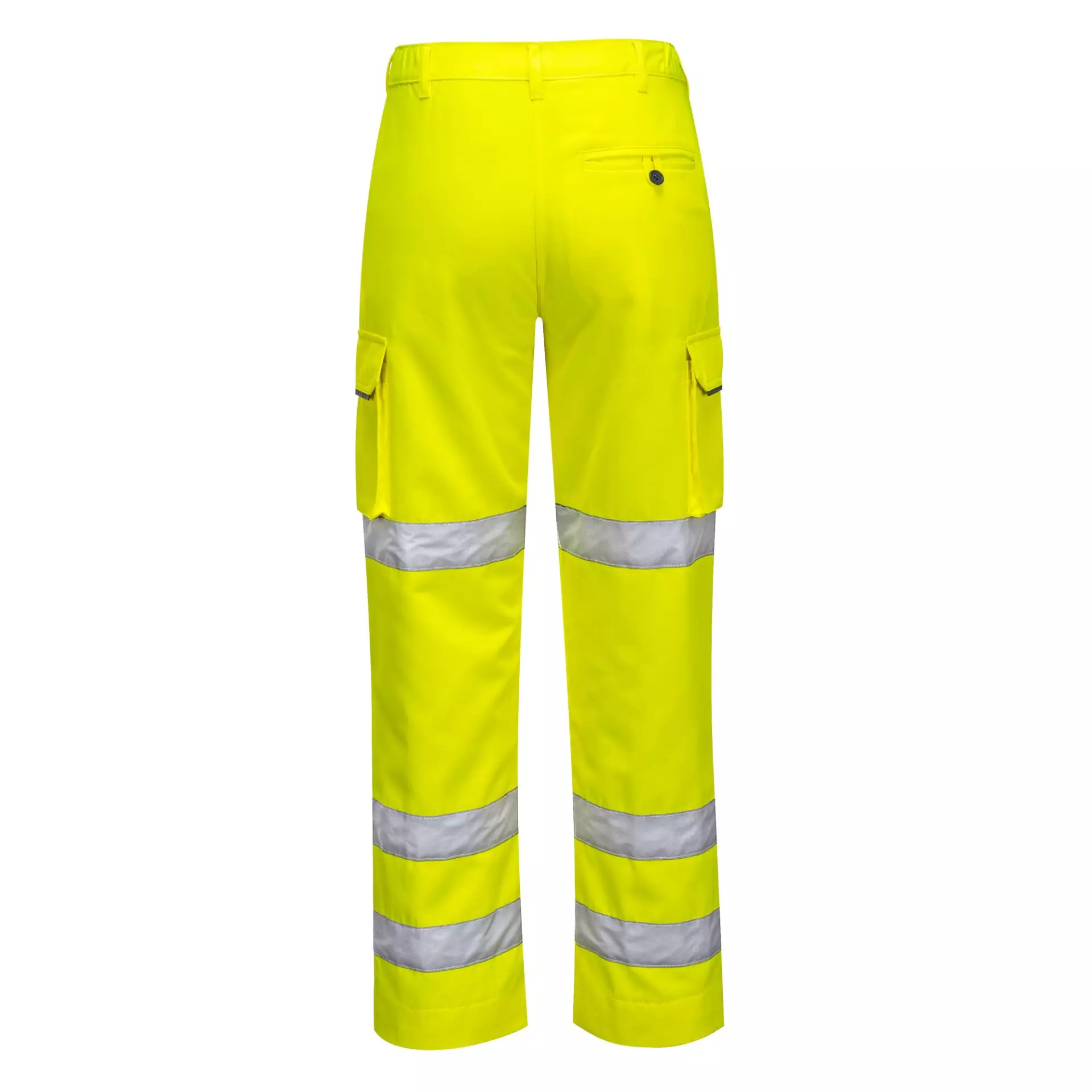Portwest LW71YER, Hi-Vis Women's Three Band Work Trousers, Yellow, image 2