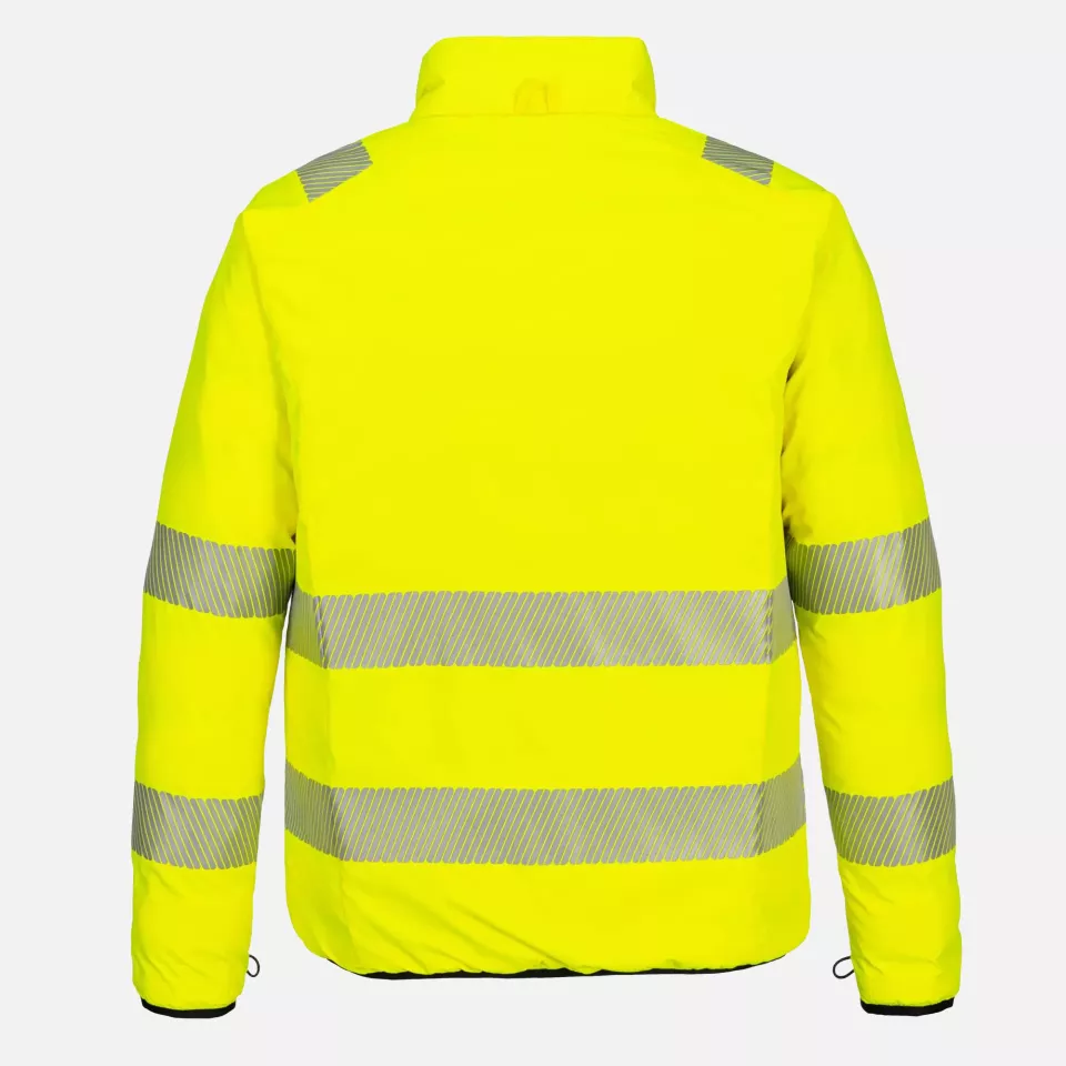 Portwest DX466YBR, DX4 Hi-Vis 4-in-1 Jacket, Yellow/Black, image 2, gallery thumbnail