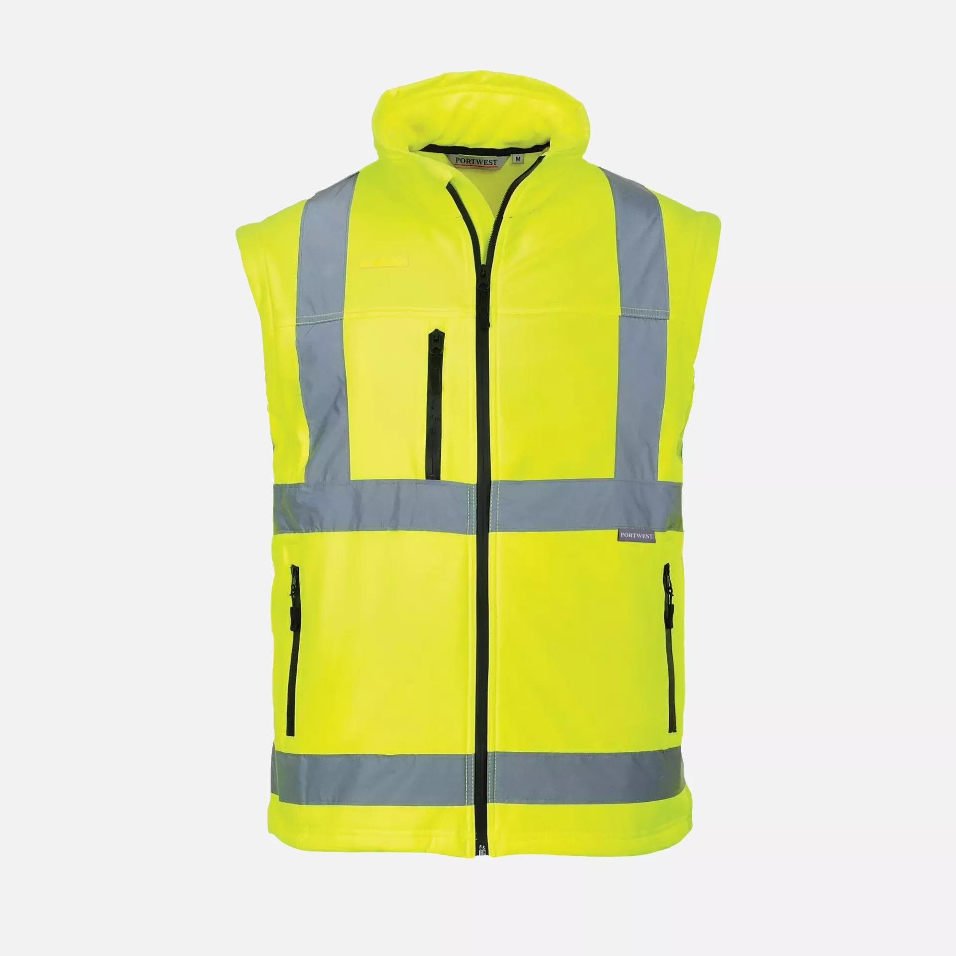Portwest S428YER, Hi-Vis 2-in-1 Softshell (3L), Yellow, image 2