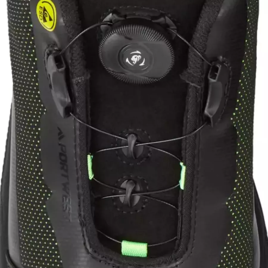 Der **Spin Lock Verschluss** ermöglicht einen schnellen, sicheren Sitz und bietet ganztägigen Komfort.