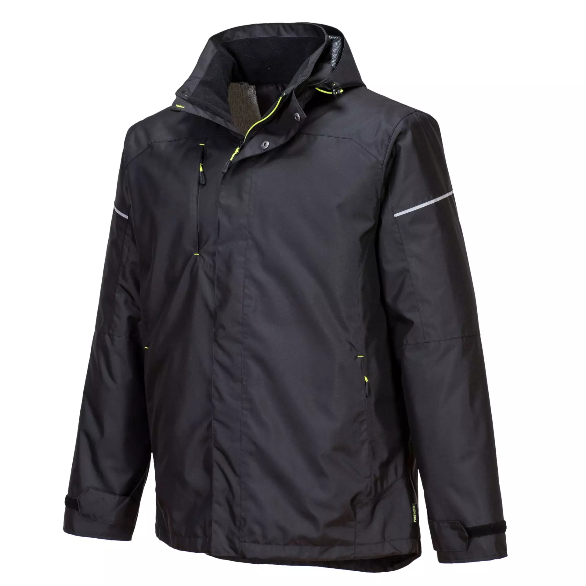 Portwest PW362BKR, PW3 Winter Jacket, Black, image 4