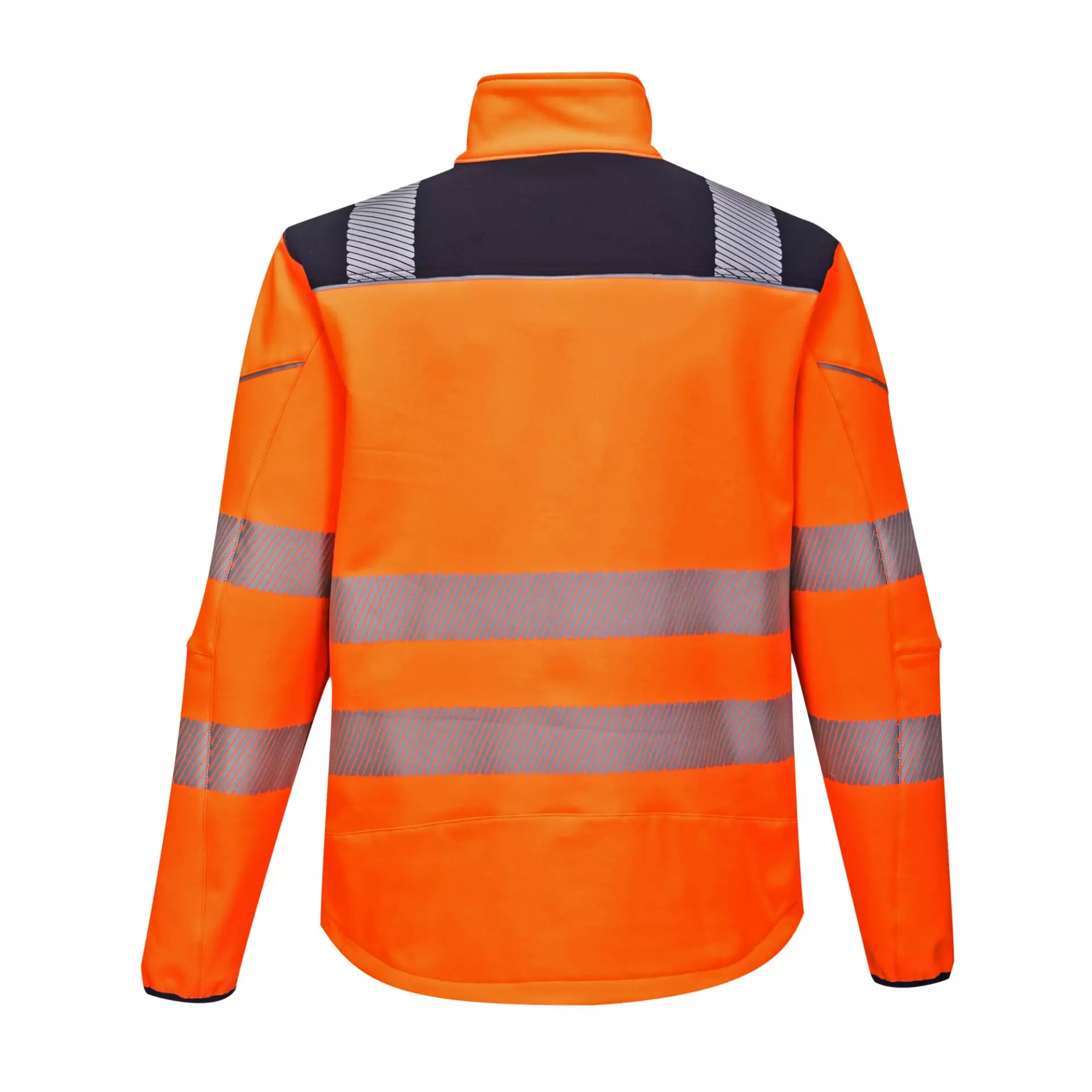 Portwest T402ONR, PW3 Hi-Vis Softshell (3L), Orange/Navy, image 2