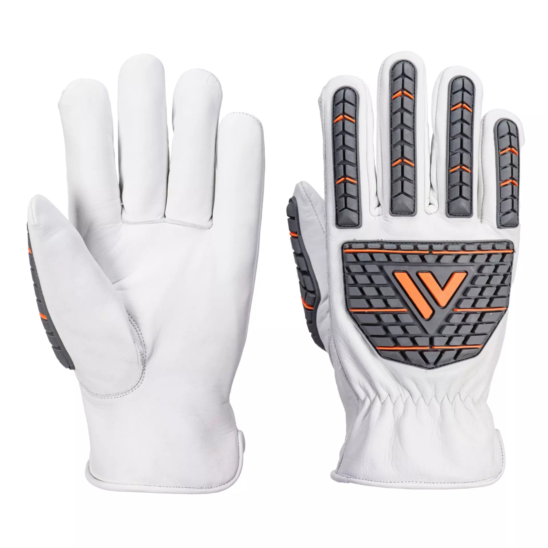 Portwest A742WHR, Impact Driver Glove (Unlined), White