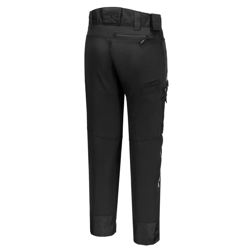 Portwest DX443BKR, DX4 Service Trousers, Black, image 7, gallery thumbnail