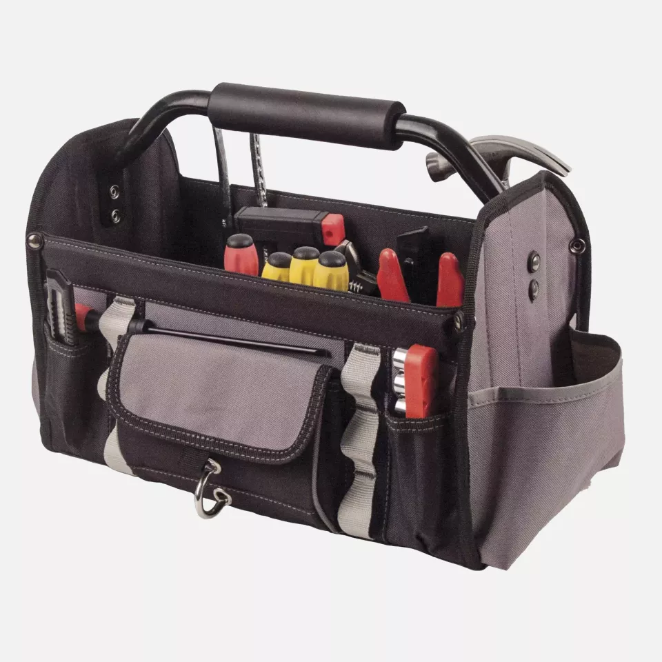 Portwest TB02BKR, Open Tool Bag, Black, image 1, gallery thumbnail
