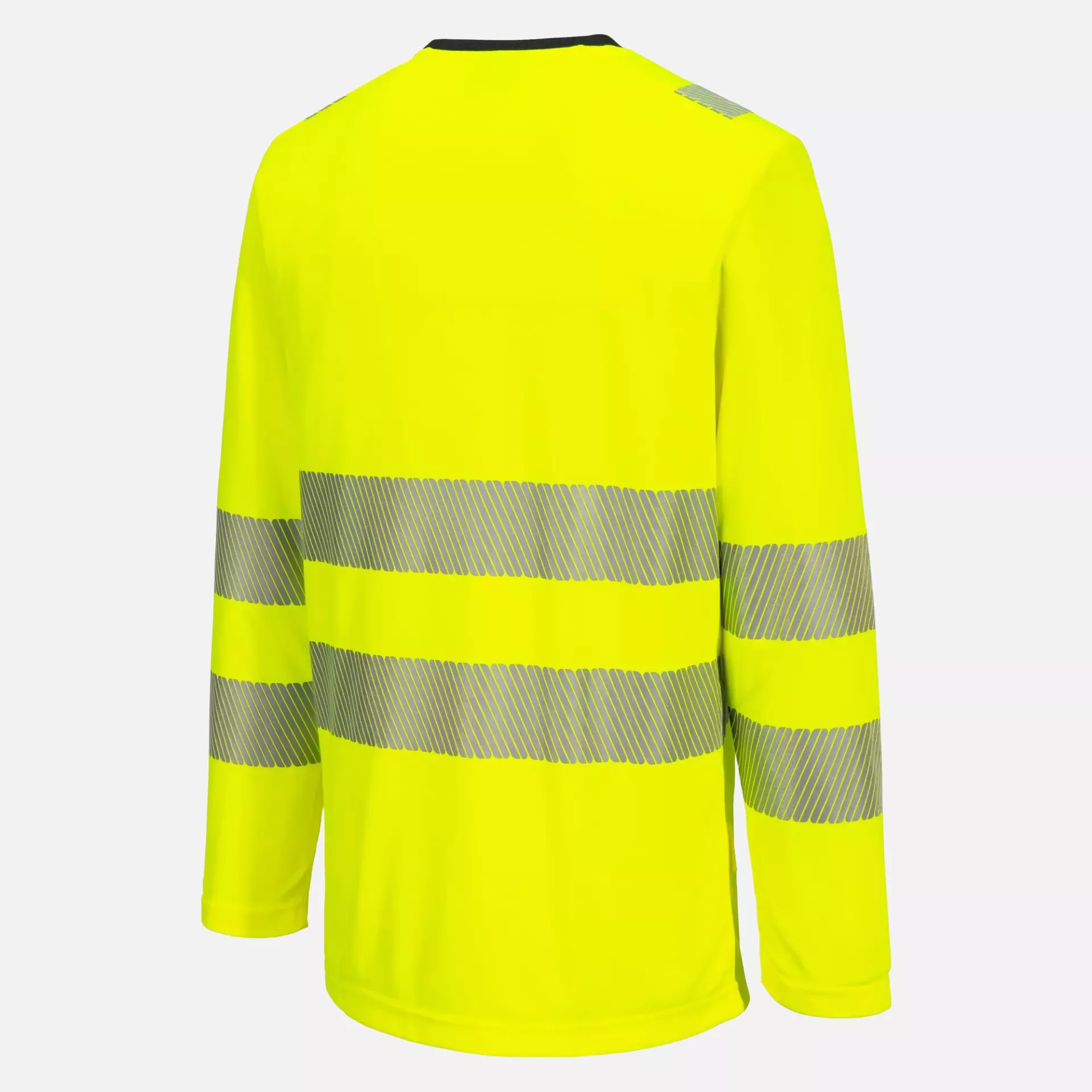 Portwest DX416YBR, DX4 Hi-Vis T-Shirt L/S, Yellow/Black, image 4
