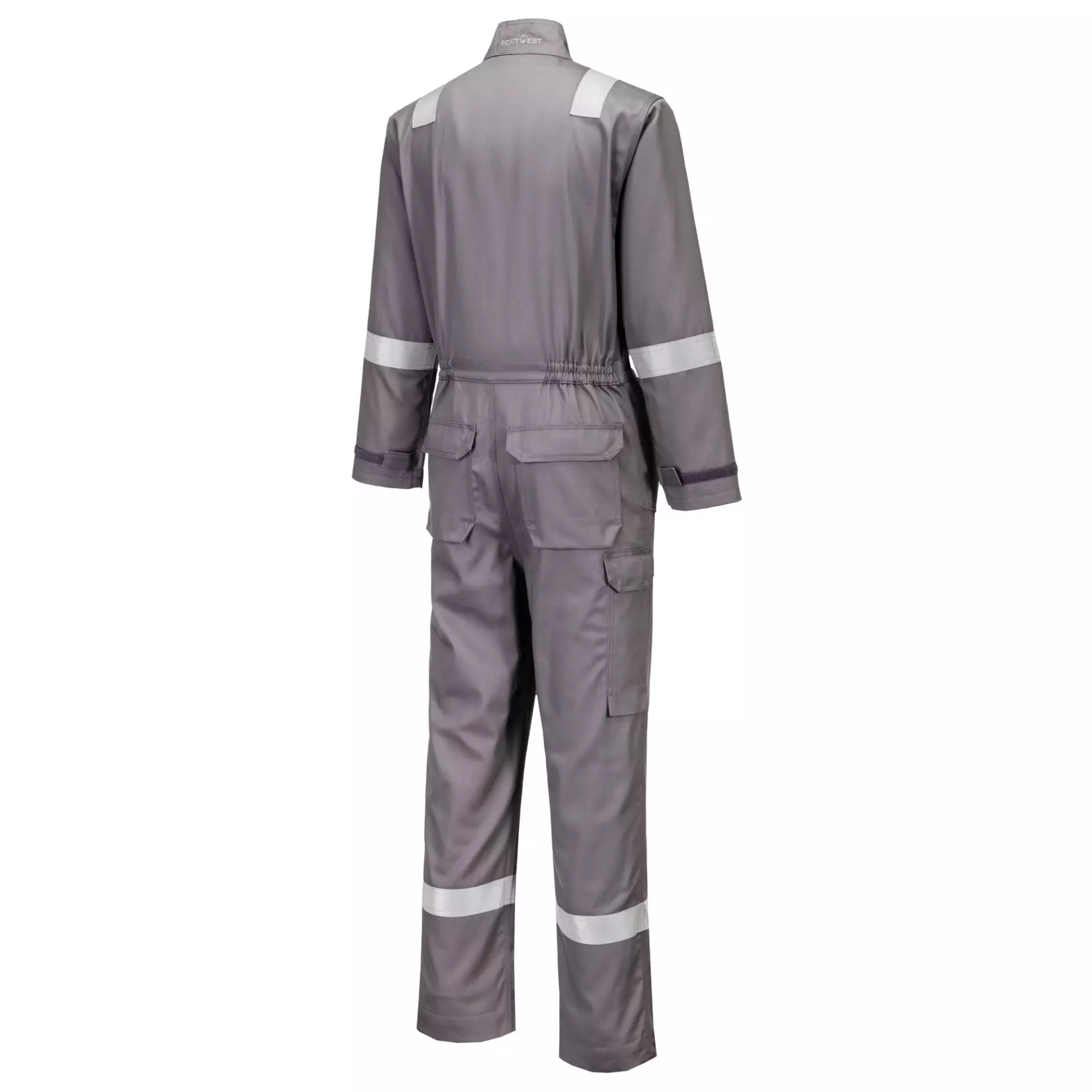Portwest FR513GRR, Bizflame Work Chemical Resistant FR Coverall, Grey, image 2