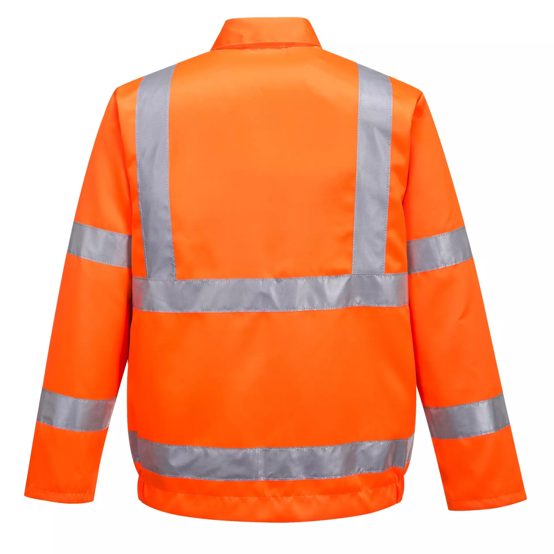 Portwest RT40ORR, Hi-Vis Polycotton Bomber Jacket, Orange, image 2