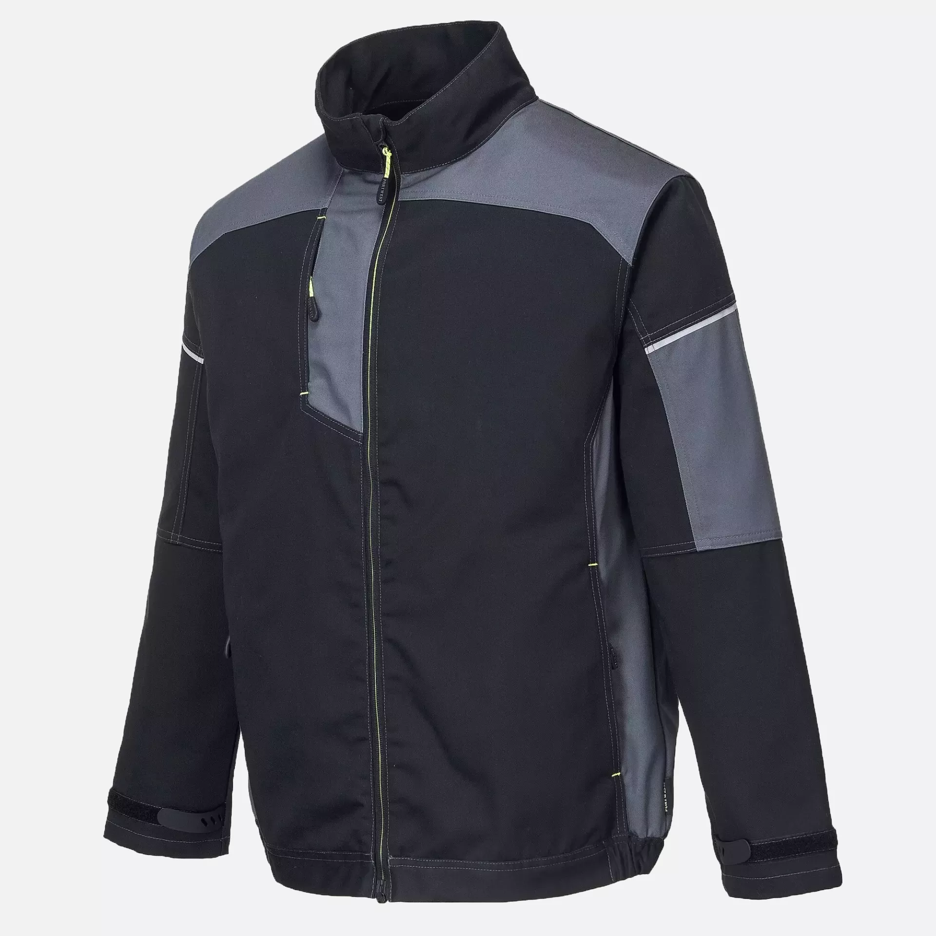 Portwest T603BZR, PW3 Work Jacket, Black/Zoom Grey, image 3