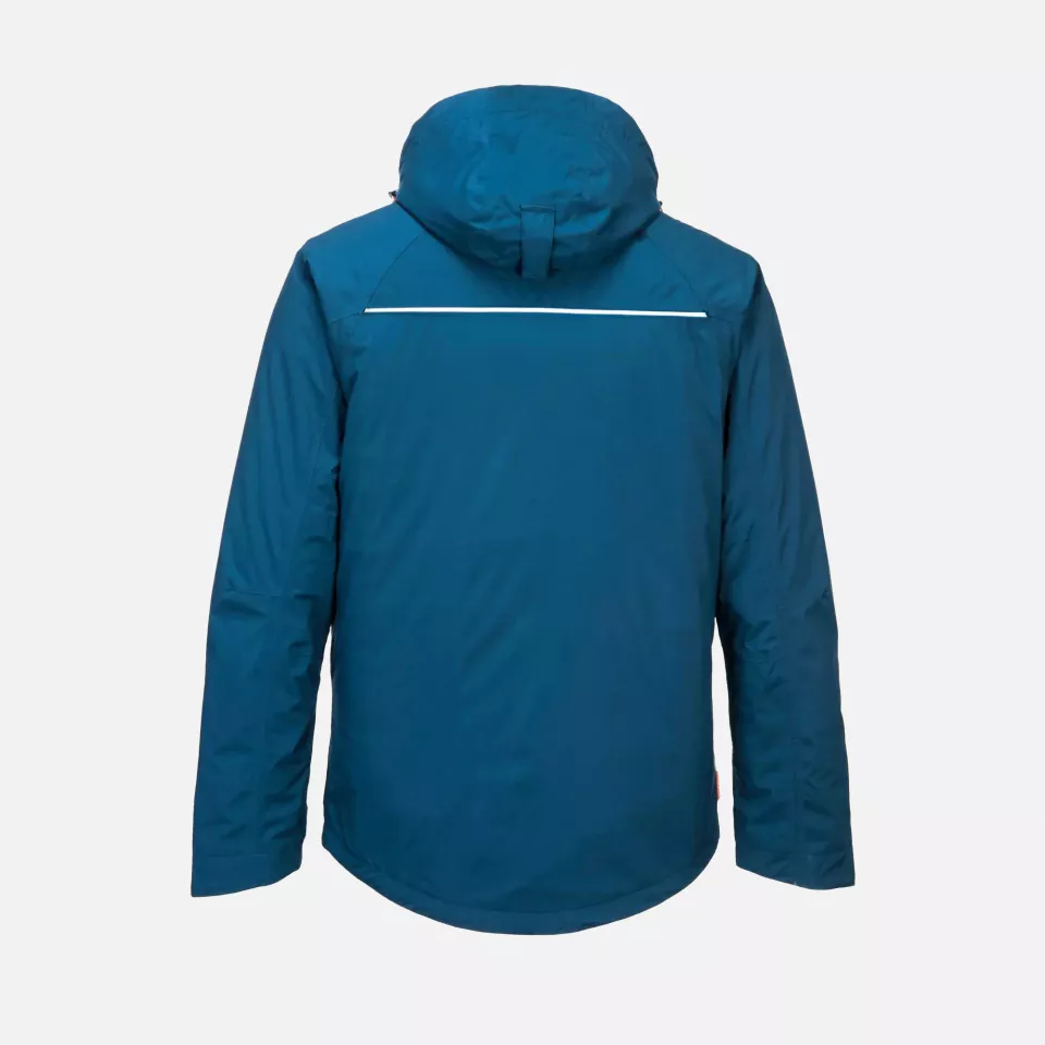 Portwest DX460MBR, DX4 Winter Jacket, Metro Blue, image 2, gallery thumbnail