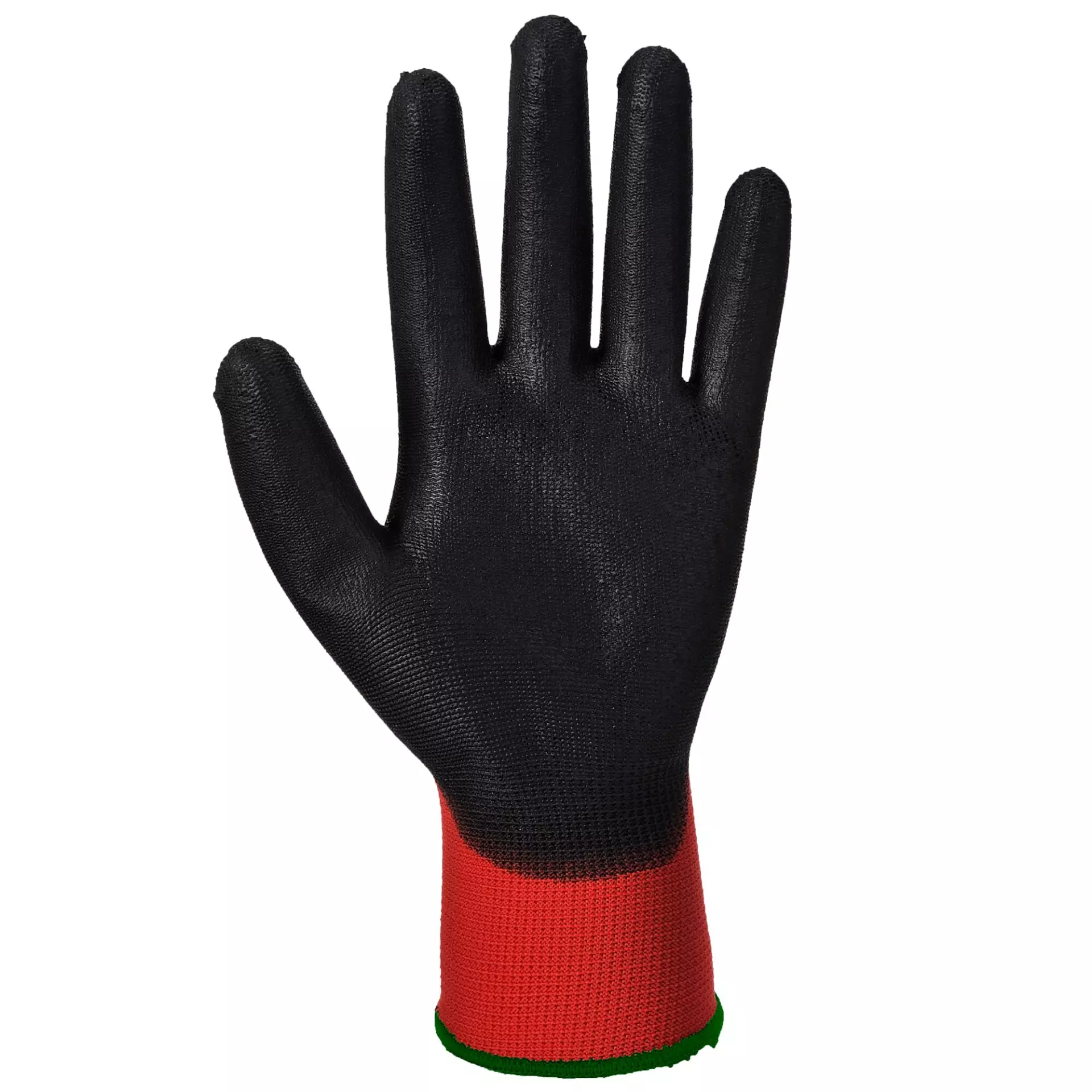 Portwest A641R8R, Red - PU Glove, Red/Black, image 2