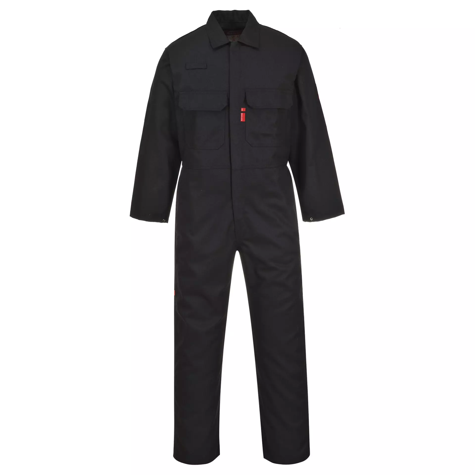 Portwest BIZ1BKR, Bizweld FR Coverall, Black, image 1
