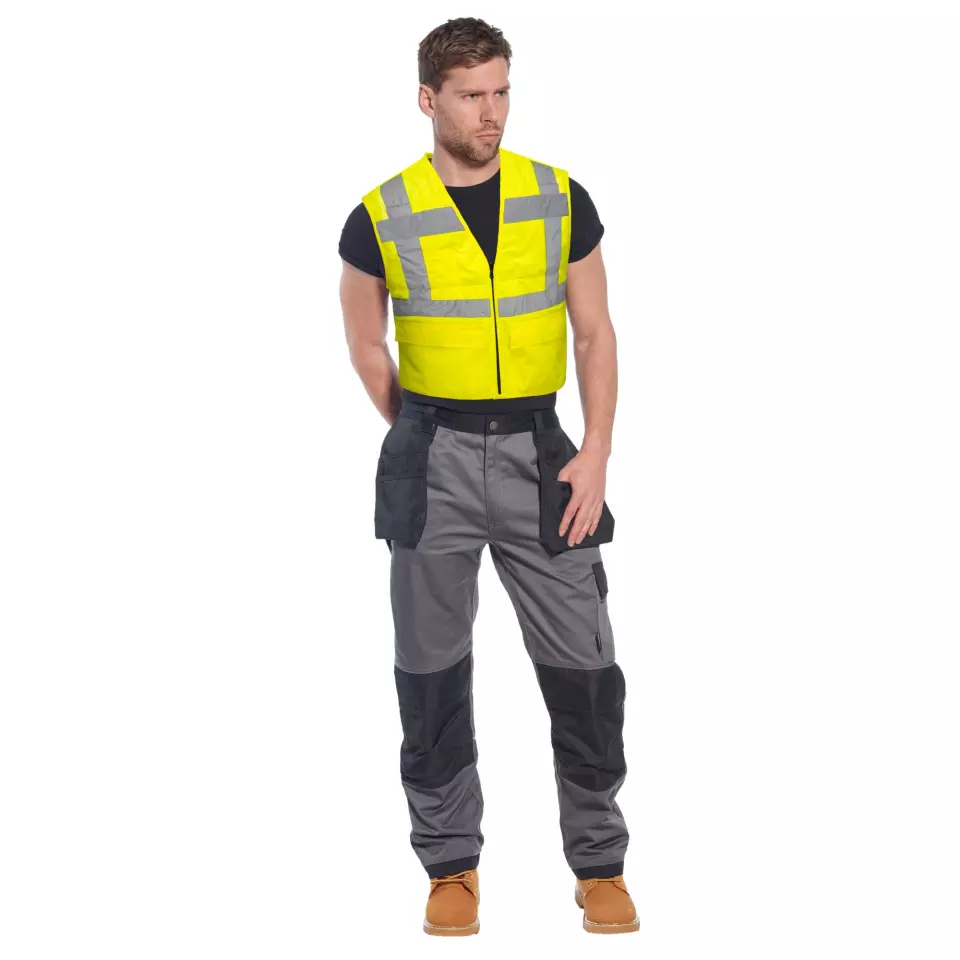 Portwest CV02ORR, Hi-Vis Cooling Vest, Orange, image 4, gallery thumbnail