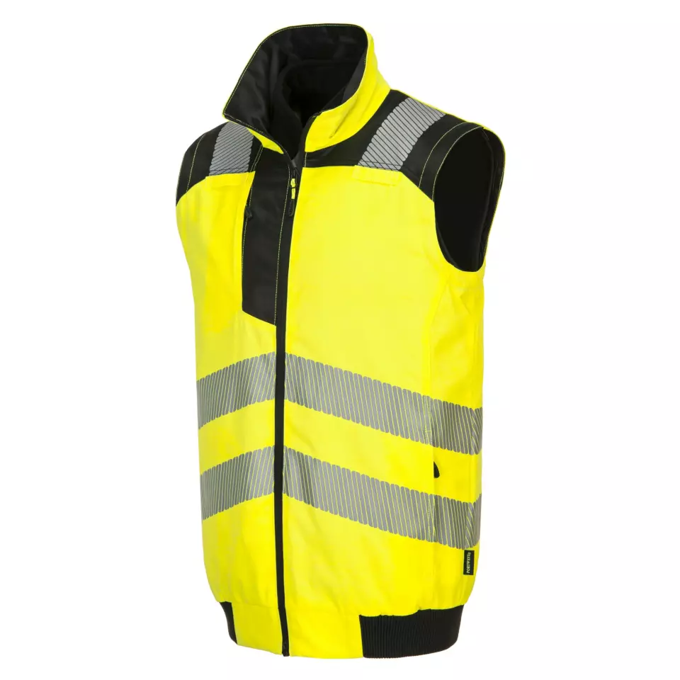 Portwest PW302YBR, PW3 Hi-Vis 3-in-1 Pilot Jacket, Yellow/Black, image 9, gallery thumbnail
