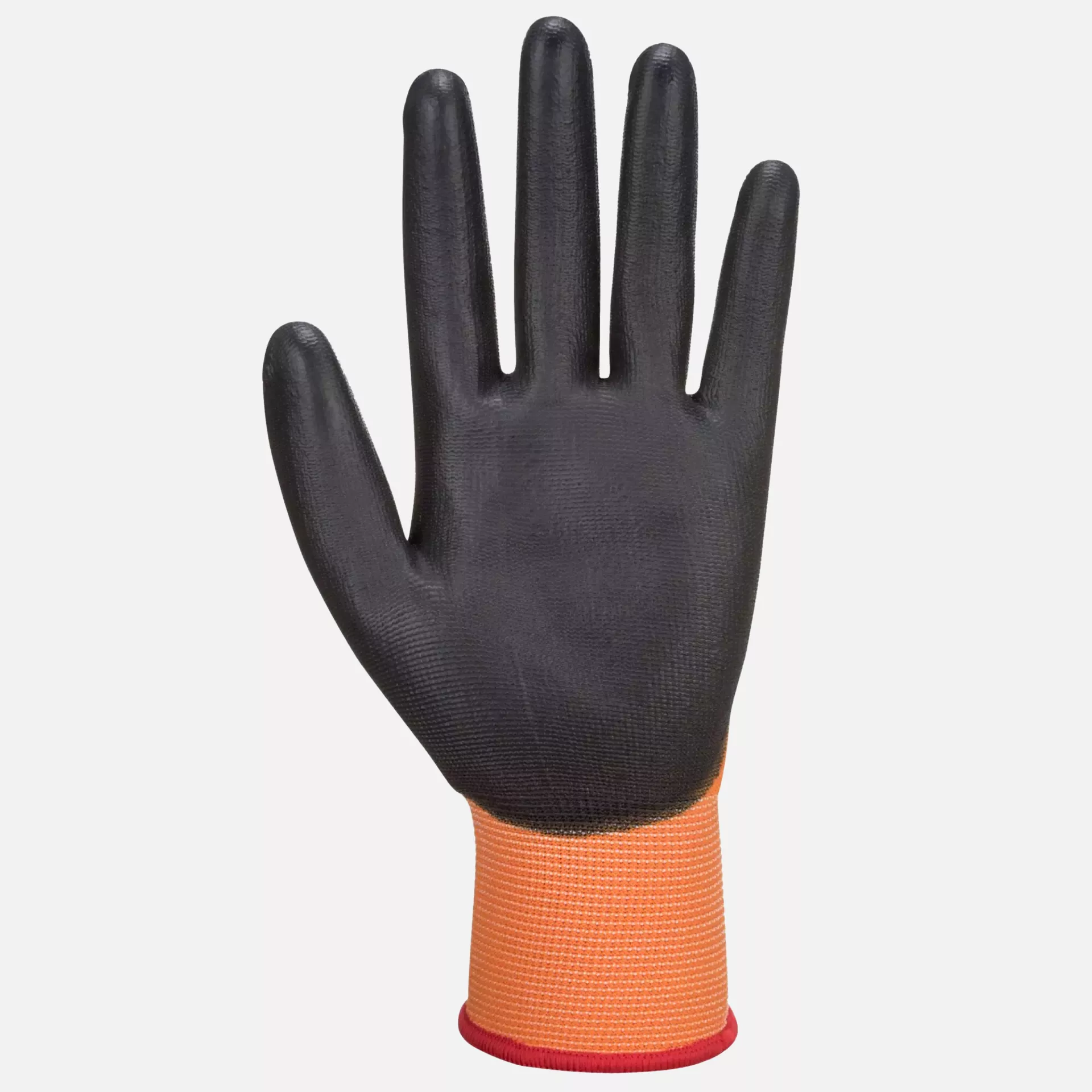 Portwest A120O8R, PU Palm Glove, Orange/Black, image 2