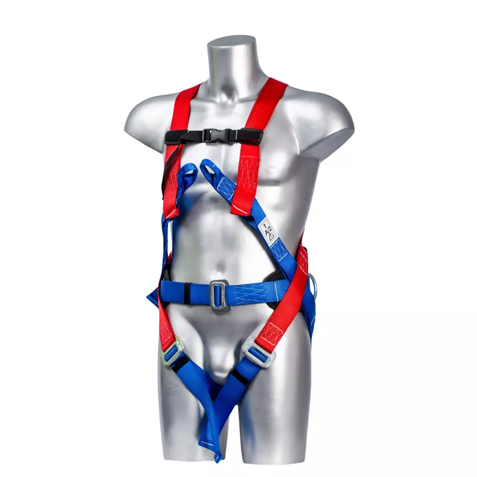 Portwest FP17RER, 3-Punkt Komfort-Auffanggurt, Rot, image 3, gallery thumbnail