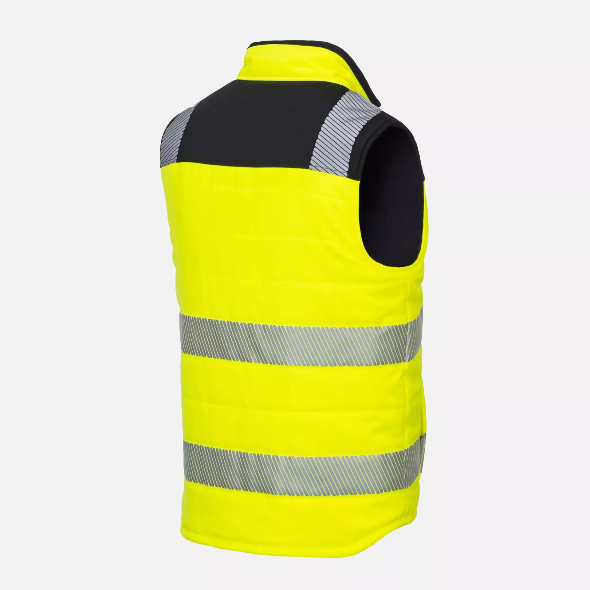 Portwest PW374YBR, PW3 Hi-Vis Reversible Bodywarmer, Yellow/Black, image 9