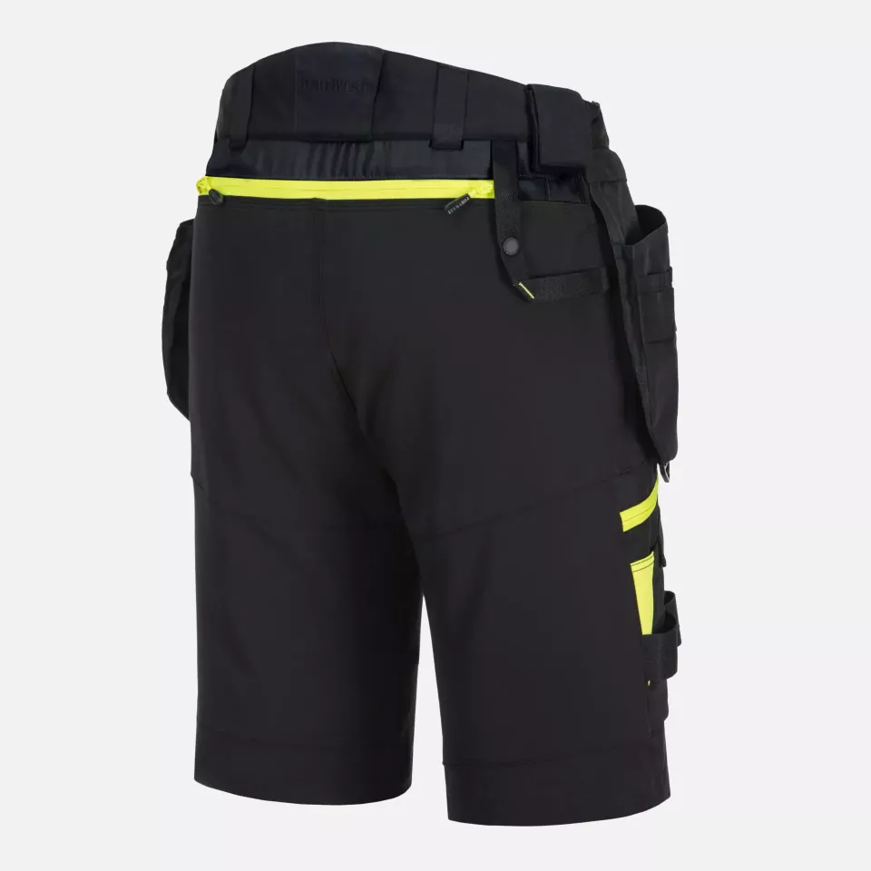 Portwest DX444BKR, DX4 Shorts mit abnehmbaren Holstertaschen, Schwarz, image 6, gallery thumbnail
