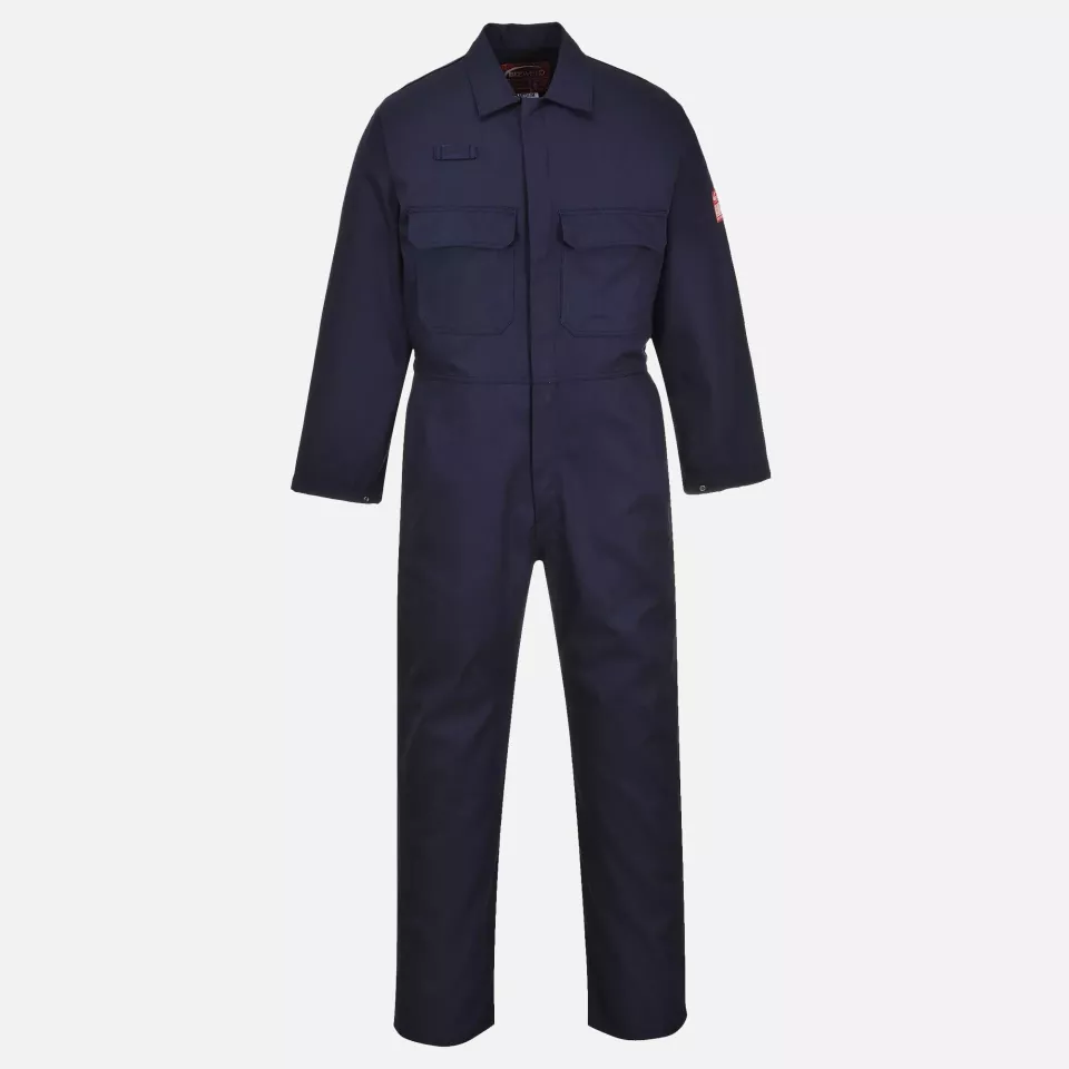 Portwest BIZ1NAR, Bizweld FR Coverall, Navy, image 1, gallery thumbnail