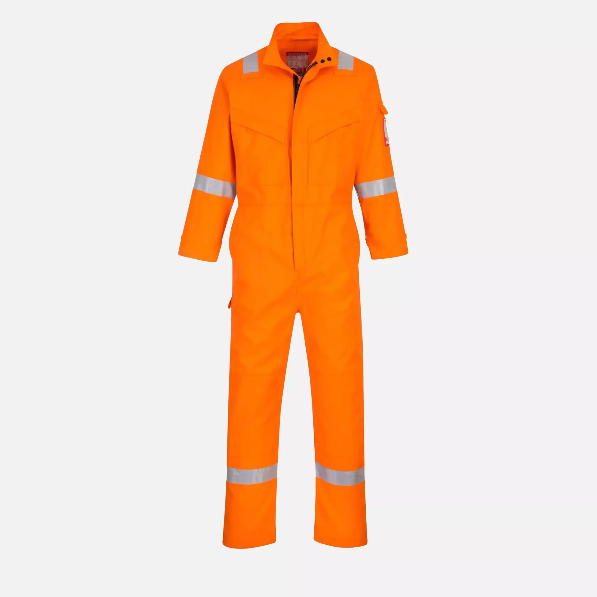 Portwest FR93ORR, Bizflame Industry Coverall, Orange, image 1