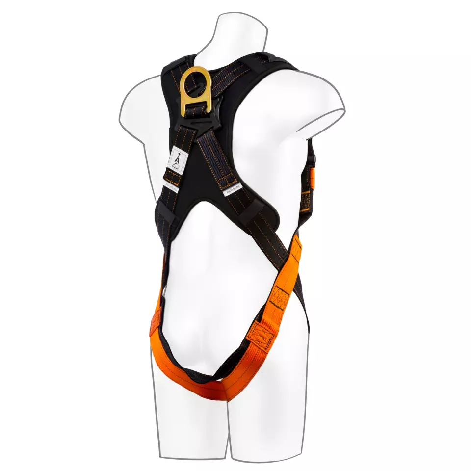 Portwest FP72K1R, Ultra 2-punkts sele, svart/orange, image 4, gallery thumbnail