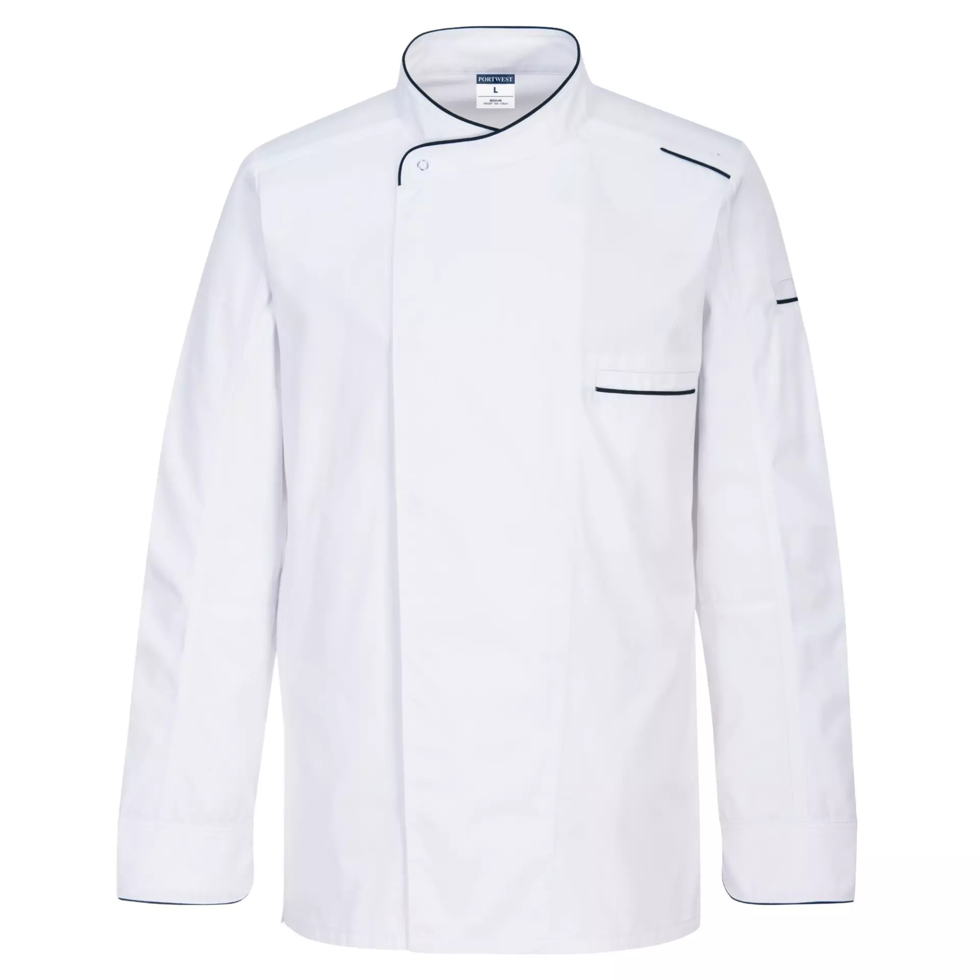 Portwest C835WHR, Chef's Mesh Air Pro Surrey Jacket L/S, White, image 1