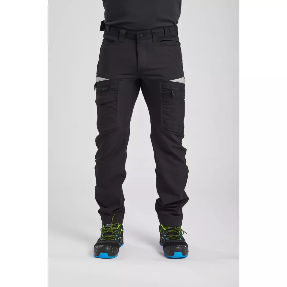 Portwest DX443BKR, DX4 Service Trousers, Black, image 8, gallery thumbnail