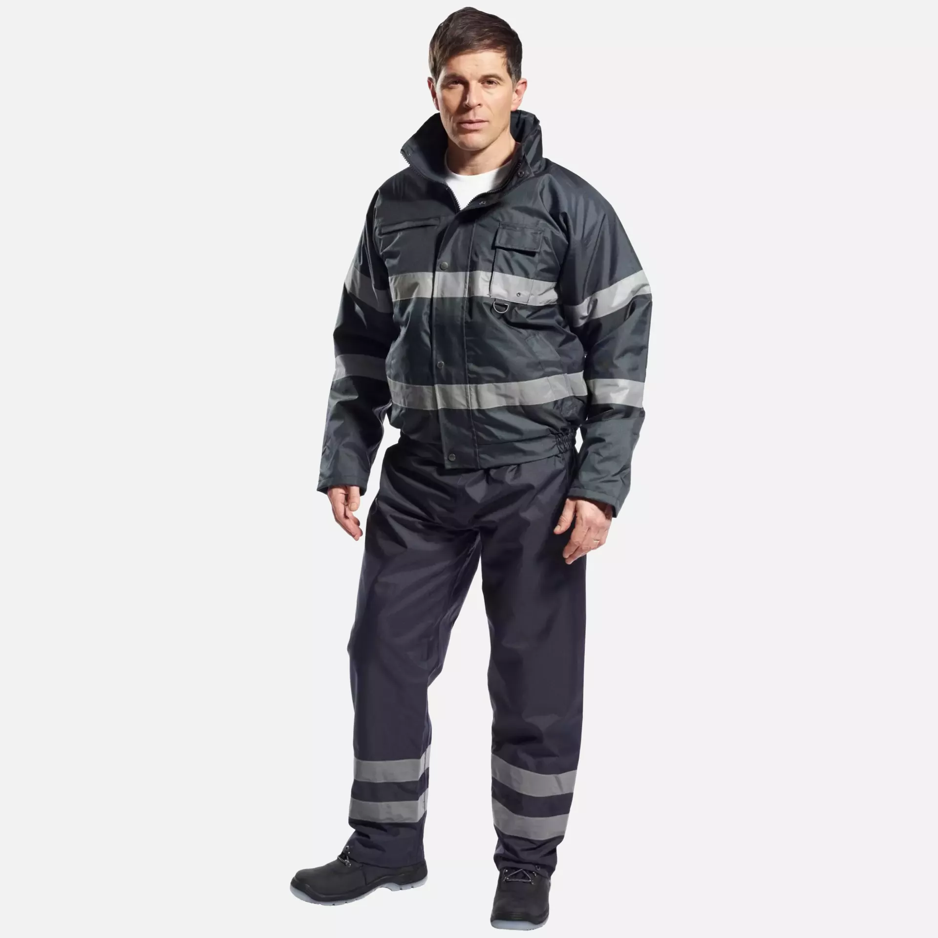 Portwest S434NAR, Iona Winter Bomber Jacket, Navy, image 3