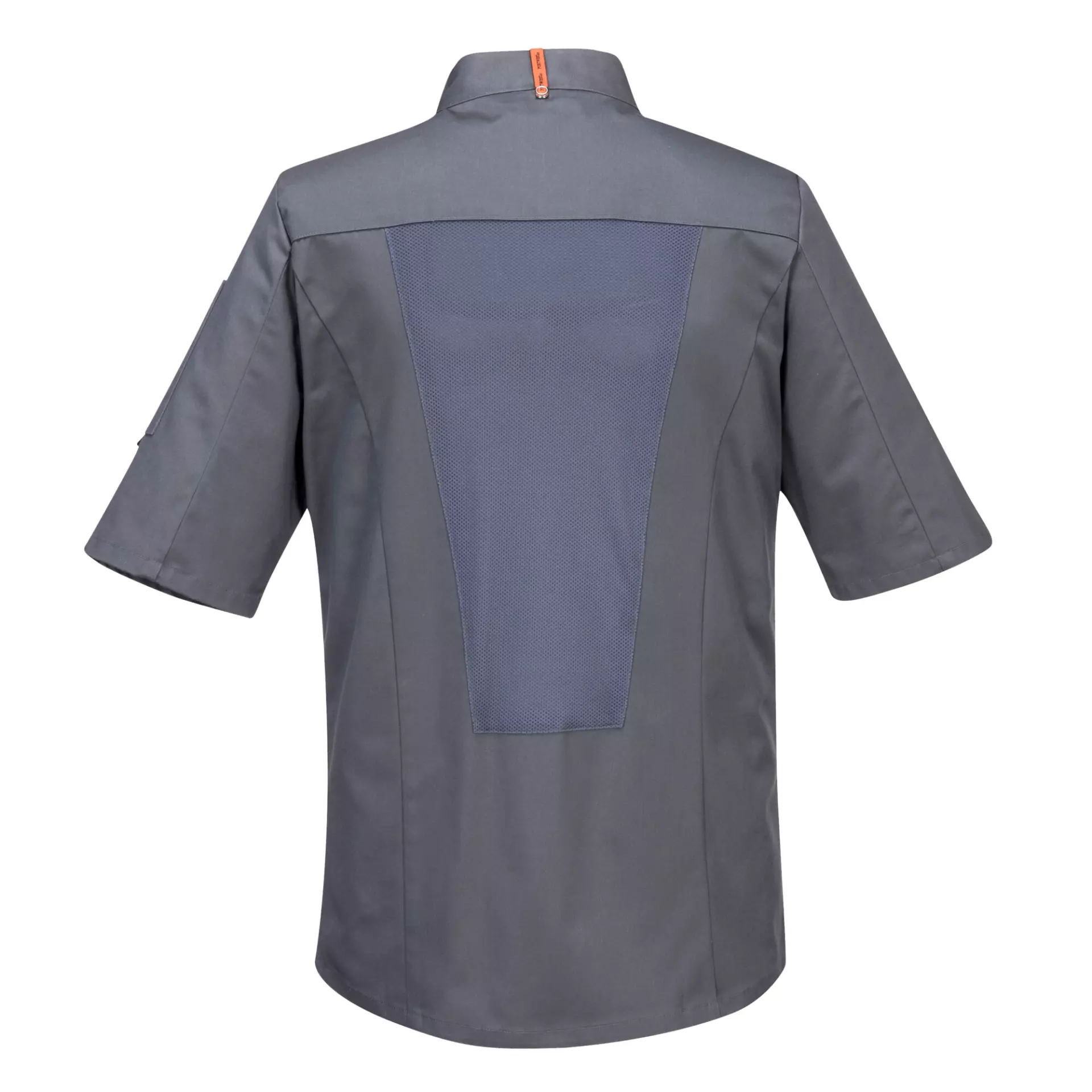 Portwest C738SGR, Chef's MeshAir Pro Jacket S/S, Slate Grey, image 2