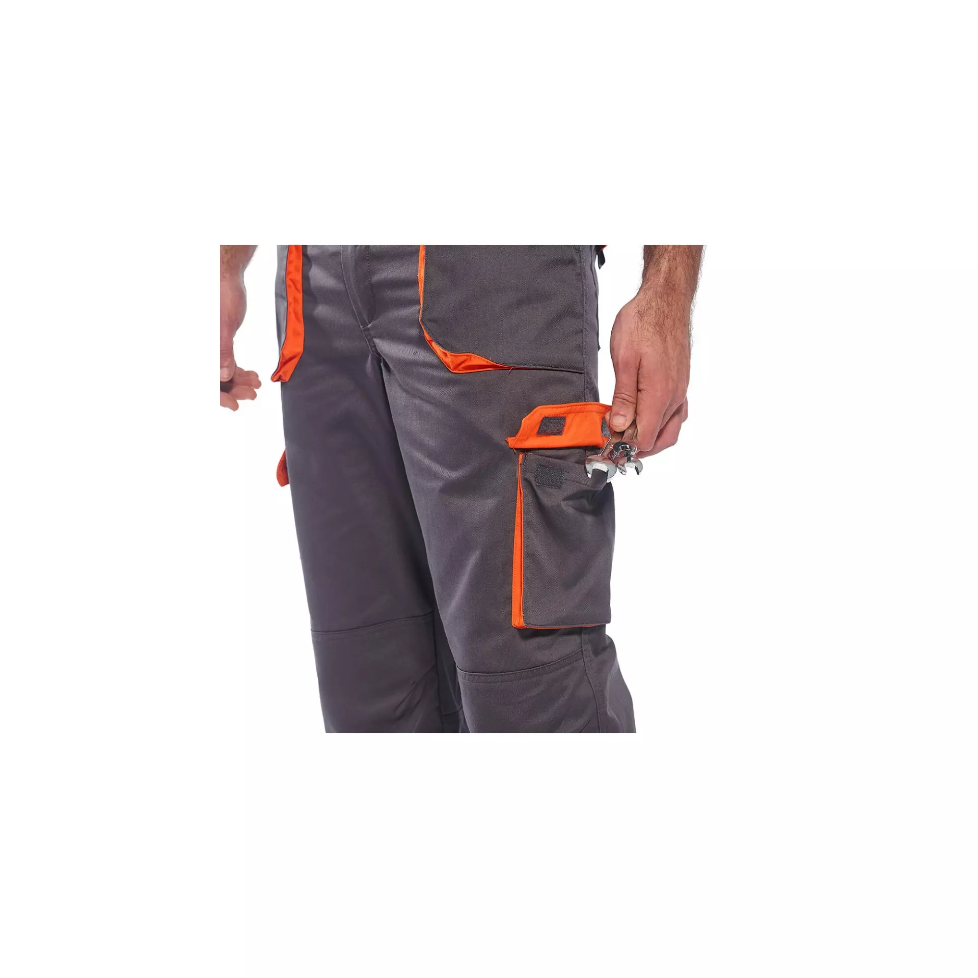 Portwest TX12GRR, Texo Contrast Bib and Brace, Grey, image 7