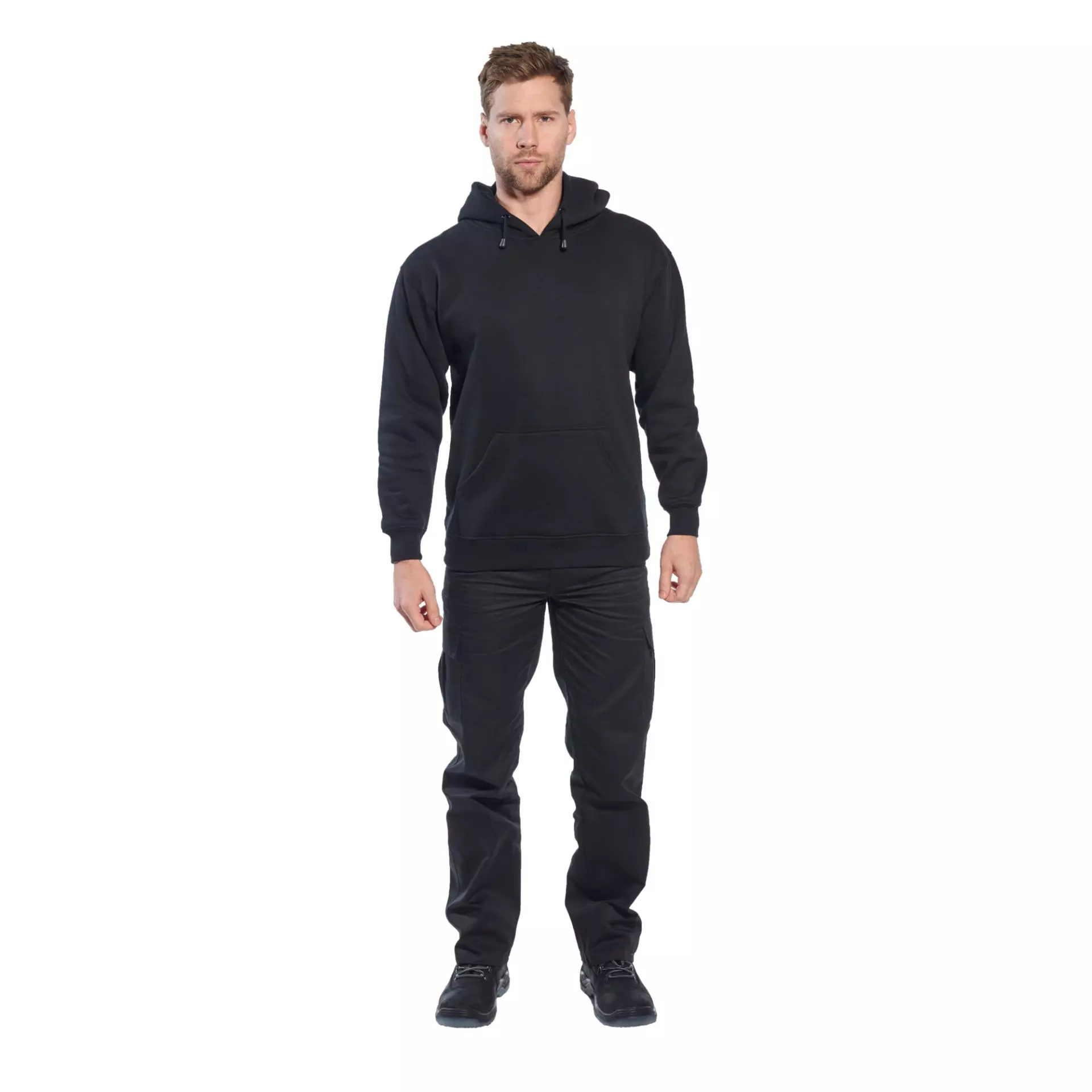 Portwest B302BKR, Roma Hoodie, Black, image 3