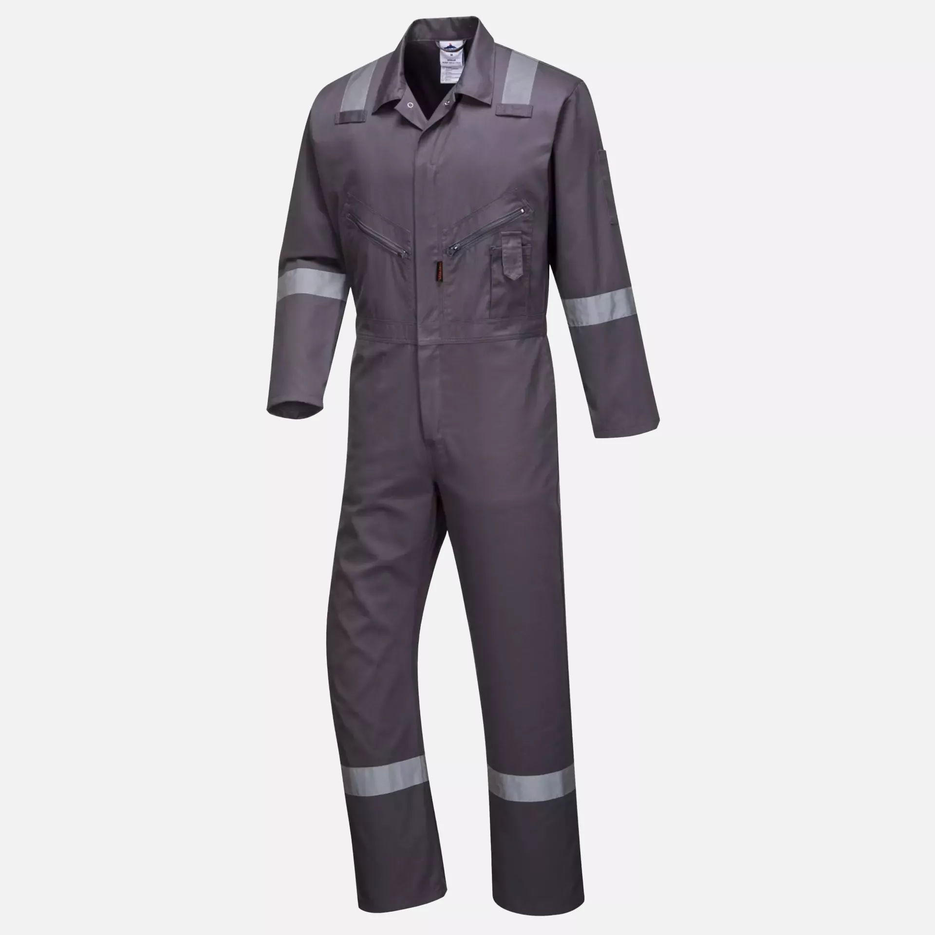 Portwest C814GRR, Iona Cotton Coverall, Grey, image 2