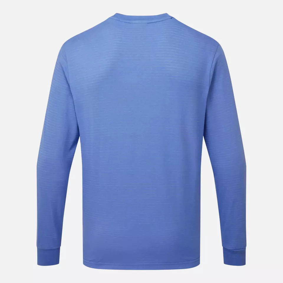 Portwest AS22HBR, Anti-Static ESD T-Shirt L/S, Hamilton Blue, image 2, gallery thumbnail