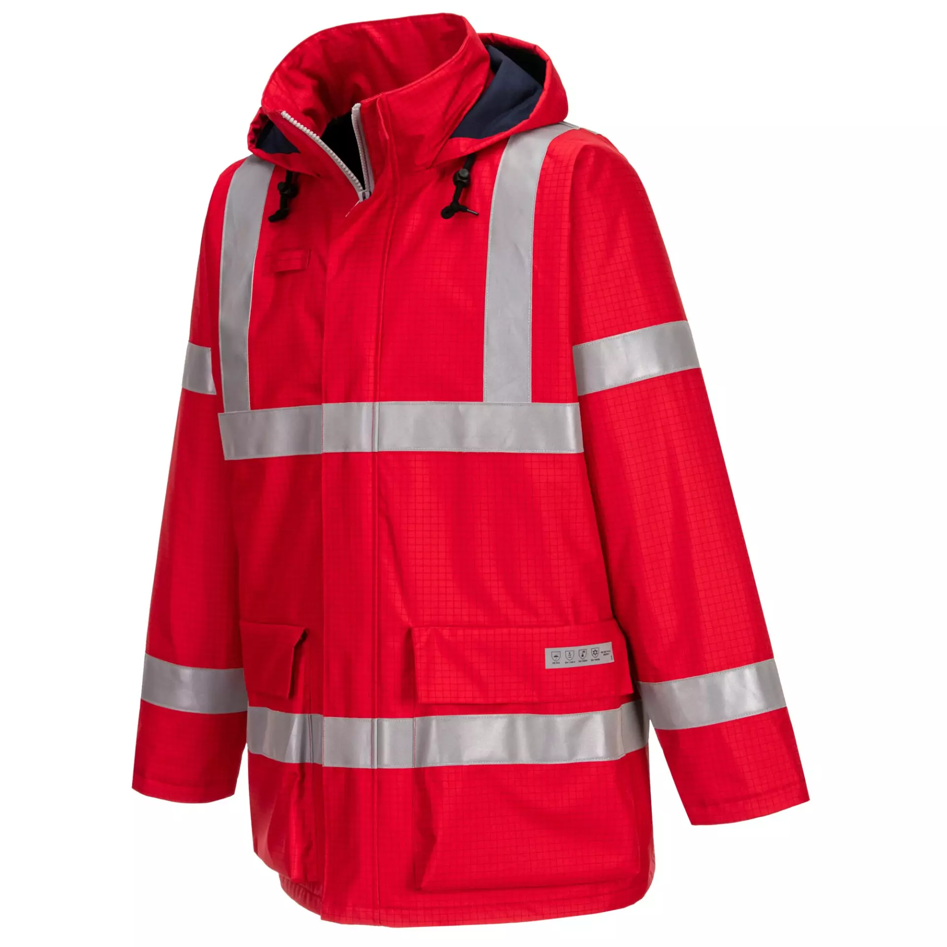 Portwest S785RER, Bizflame Rain Anti-Static FR Jacket, Red, image 3
