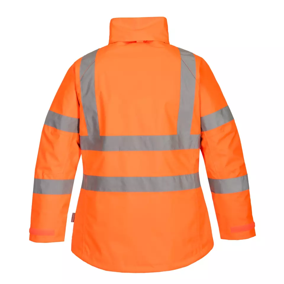 Portwest LW74ORR, Hi-Vis Women's Winter Jacket, Orange, image 4, gallery thumbnail