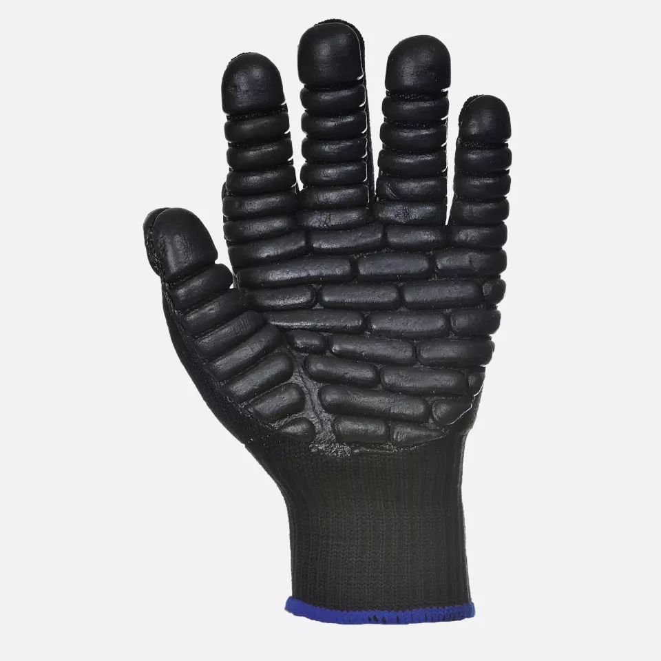Portwest A790BKR, Anti Vibration Glove, Black, image 2, gallery thumbnail