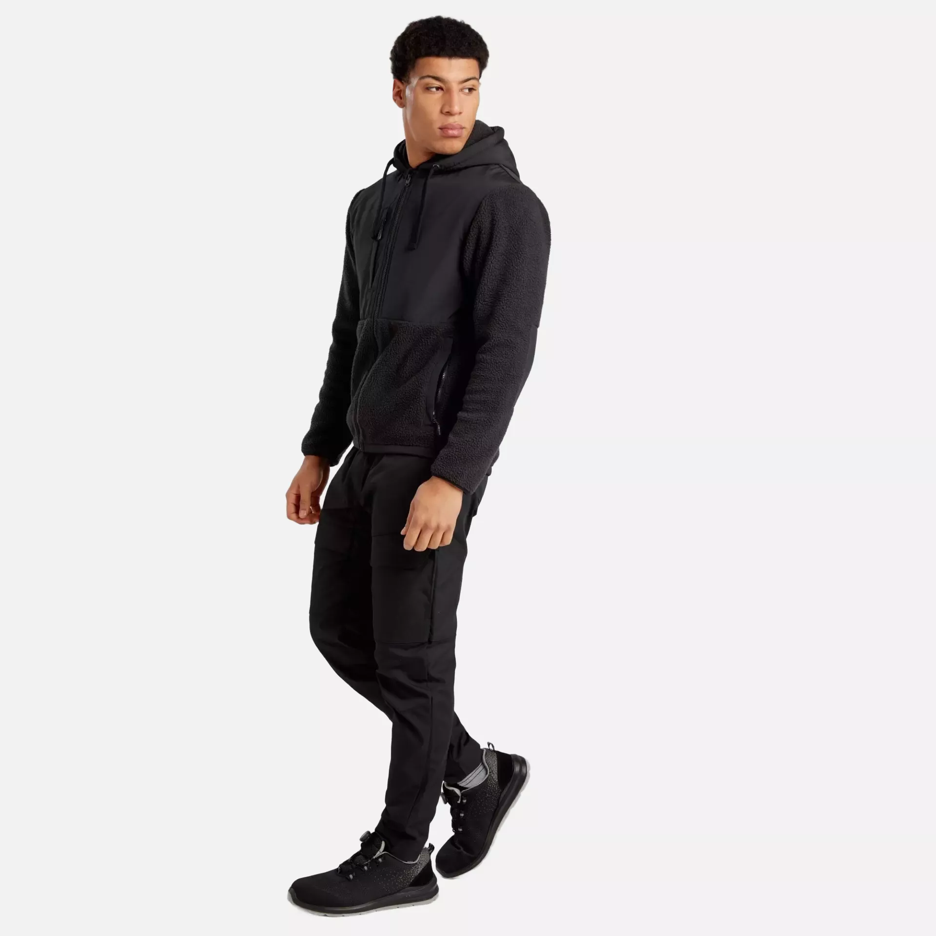 Portwest KX371BKR, KX3 Borg Fleece, Black, image 2