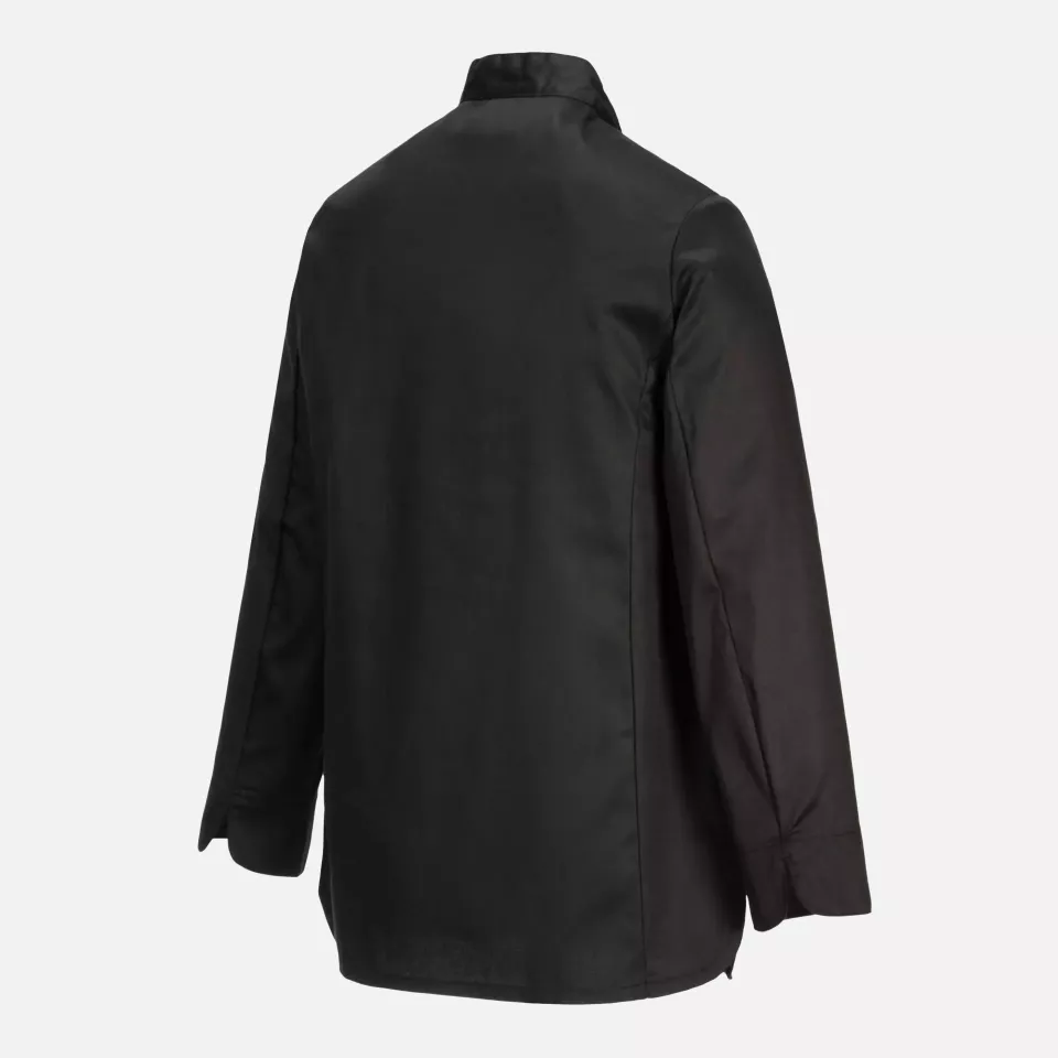 Portwest C837BKR, Chef's Women's MeshAir Rachel Jacket L/S, Black, image 4, gallery thumbnail