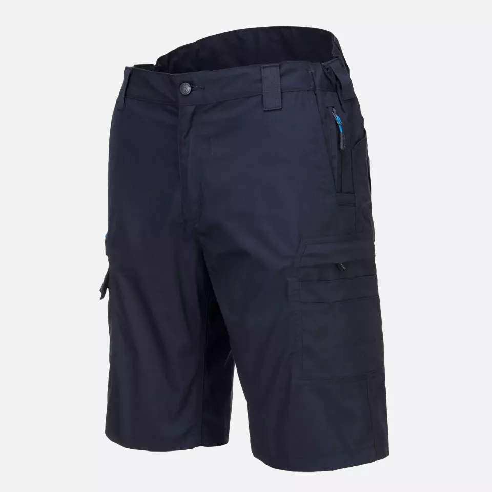 Portwest KX340DNR, KX3 Ripstop Shorts, Dark Navy, image 4, gallery thumbnail