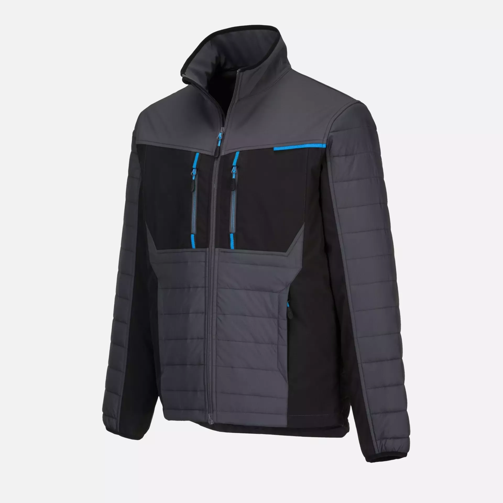Portwest T752MGR, WX3 Hybrid Baffle Jacket, Metal Grey, image 4
