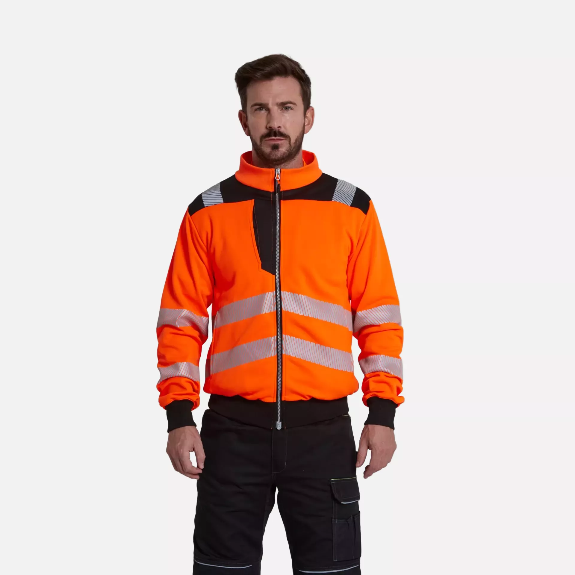 Portwest T402OBR, PW3 Hi-Vis Softshell (3L), Orange/Black, image 5