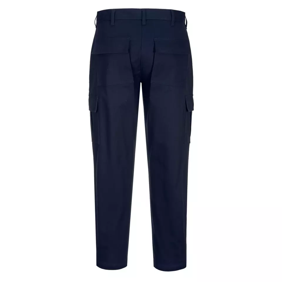Portwest S233DNR, WX2 Eco Women's Stretch Cargo Trousers, Dark Navy, image 2, gallery thumbnail