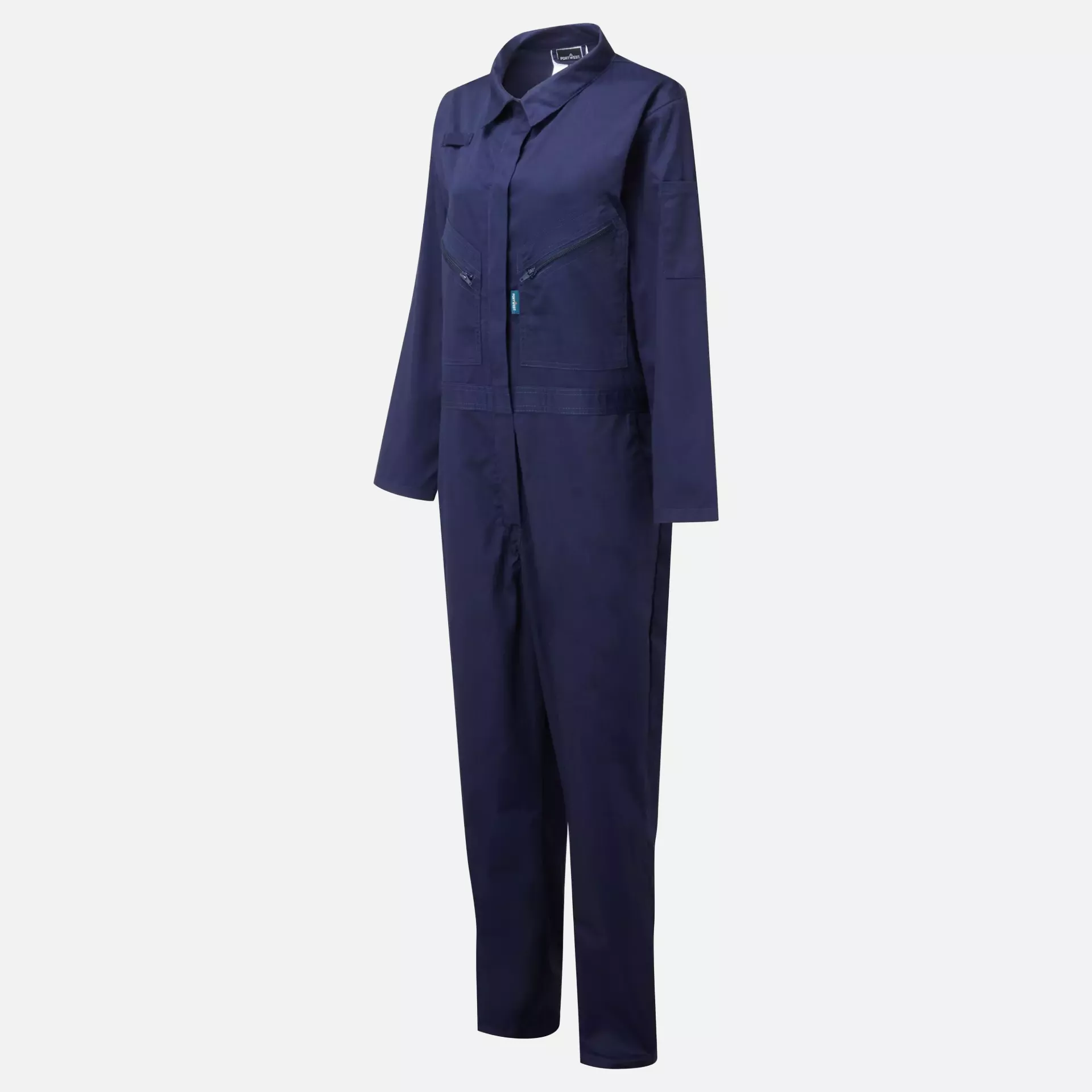 Portwest C184NAR, Women's Coverall, Navy, image 2