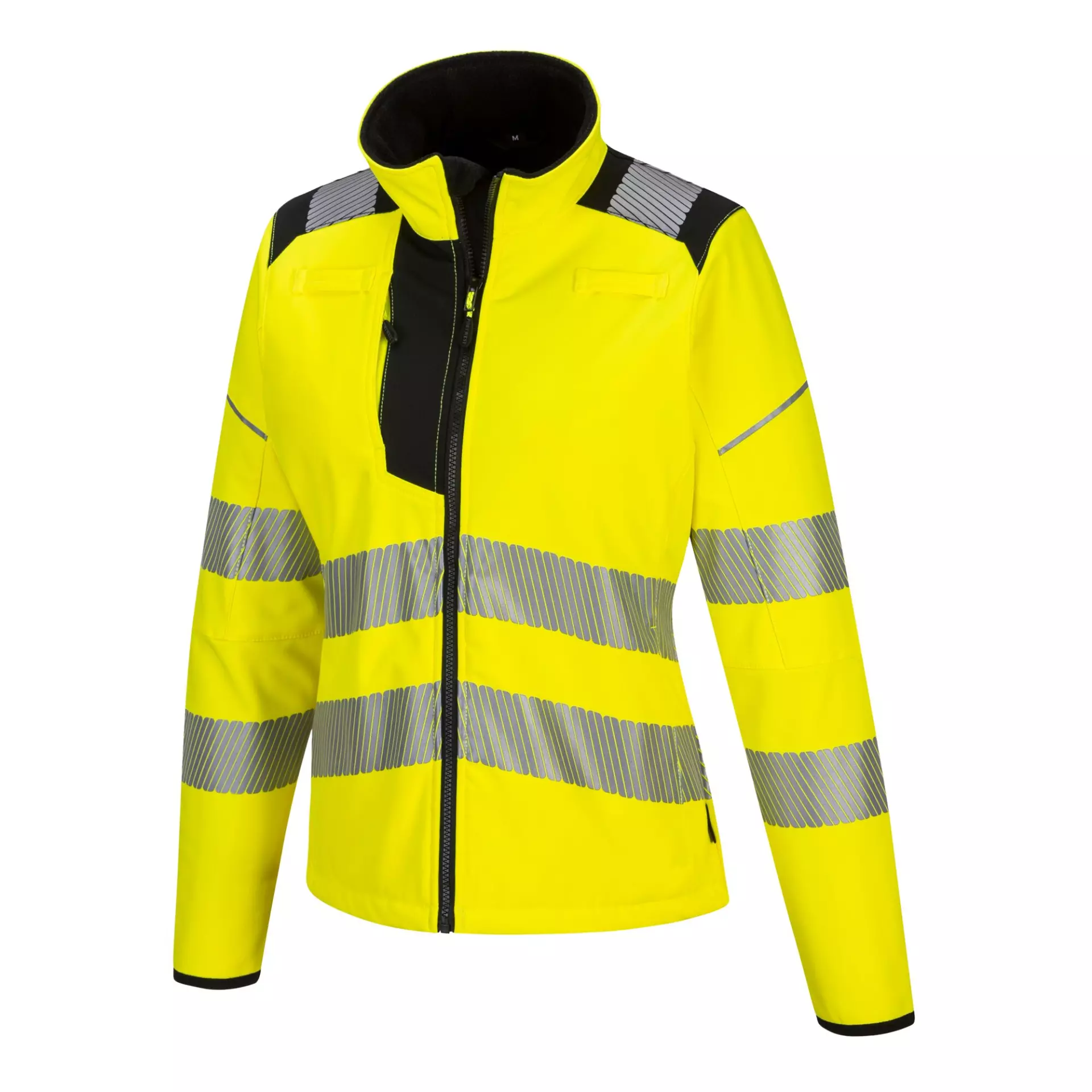 Portwest PW381YBR, PW3 Hi-Vis Women's Softshell (3L), Yellow/Black, image 4
