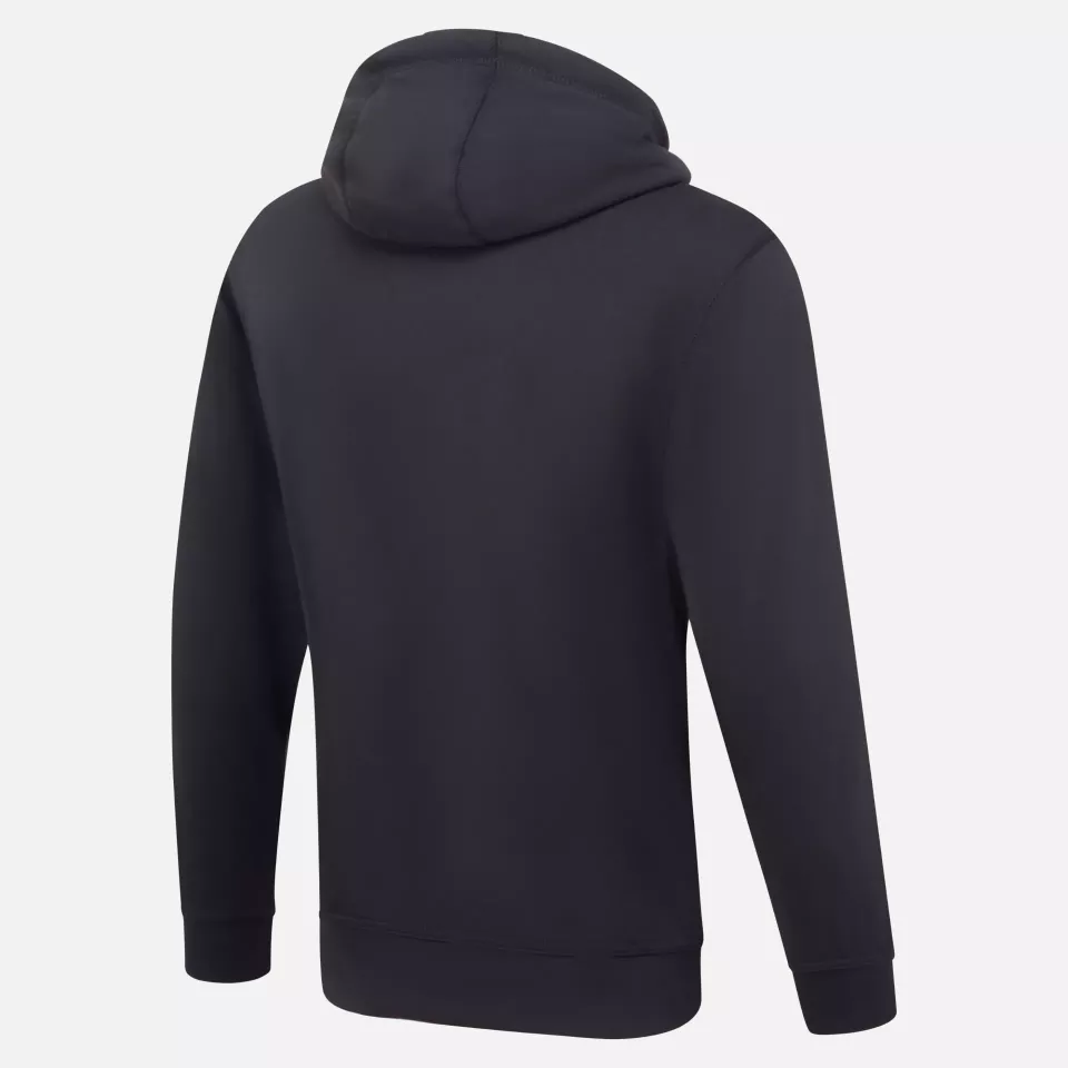 Portwest FR81NAR, Modaflame Knit Zip Front Hooded FR Sweatshirt, Navy, image 4, gallery thumbnail