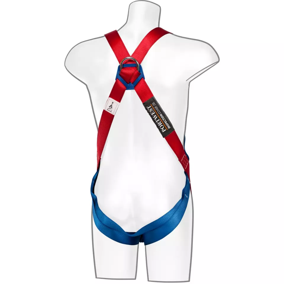 Portwest FP12RER, 2 Point Harness, Red, image 6, gallery thumbnail